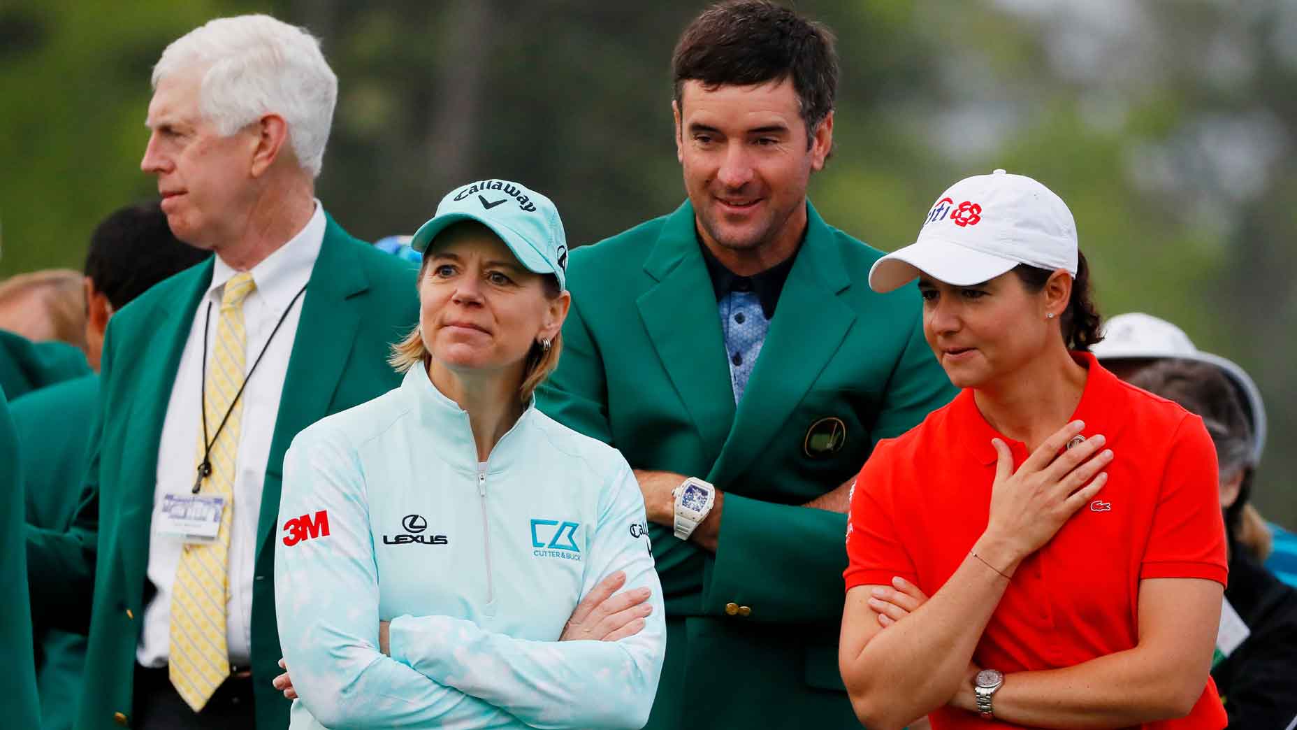 Annika Sorenstam and Lorena Ochoa at Augusta National