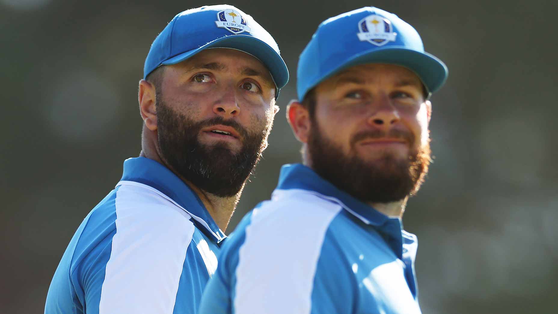 Jon Rahm and Tyrrell Hatton made up one successful foursomes pairing.