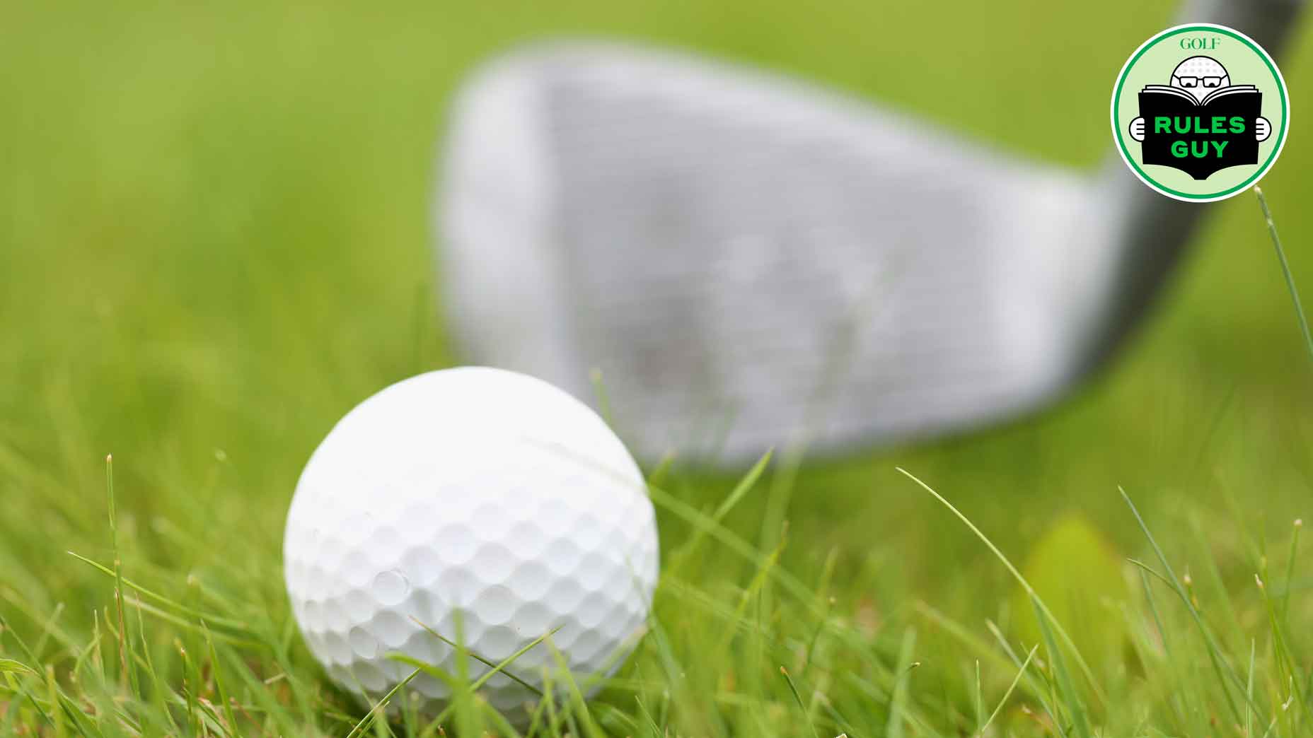 club behind ball