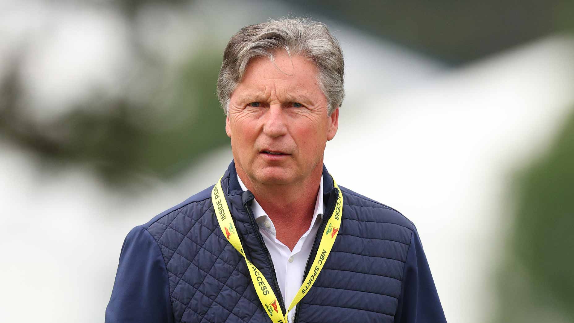 Brandel Chamblee walks course at 2023 U.S. Open