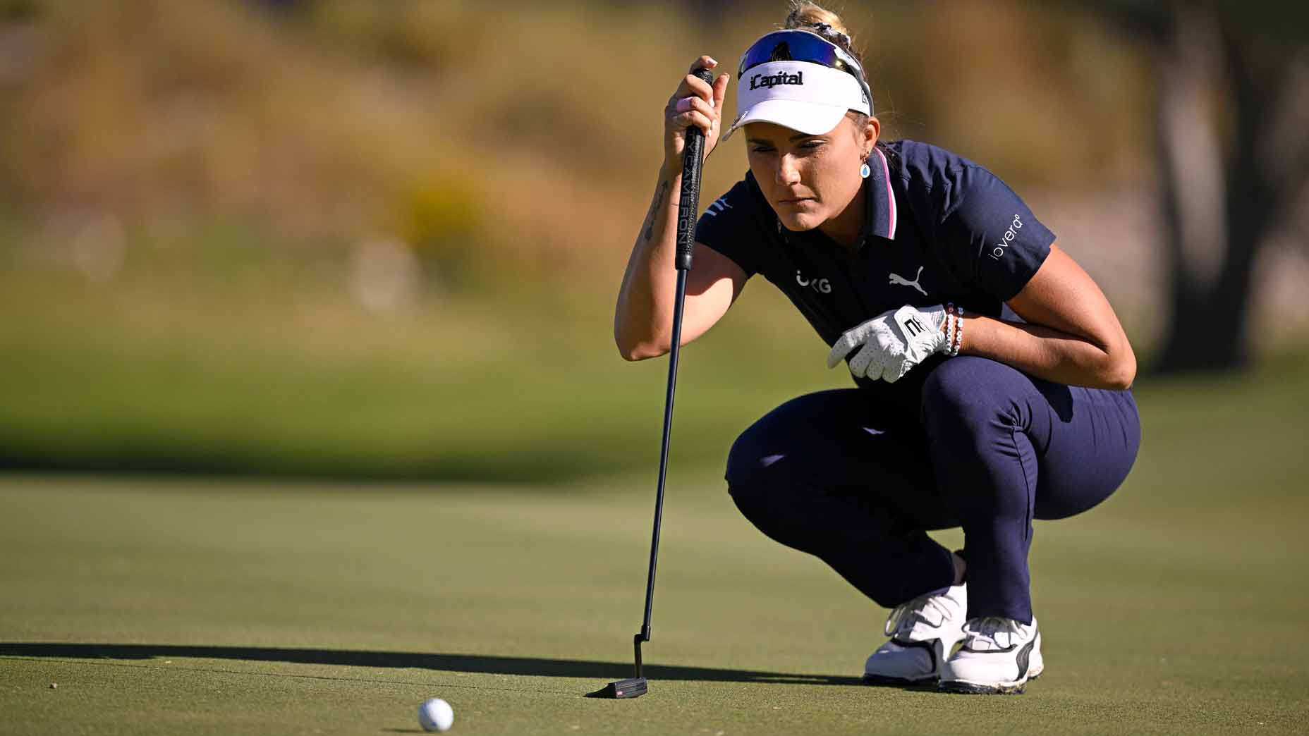 lexi thompson reads putt