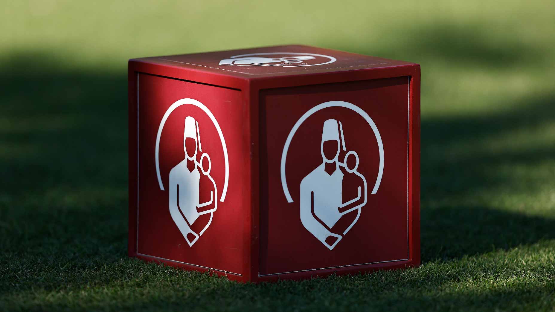 Tee marker at 2023 Shriners Children's Open