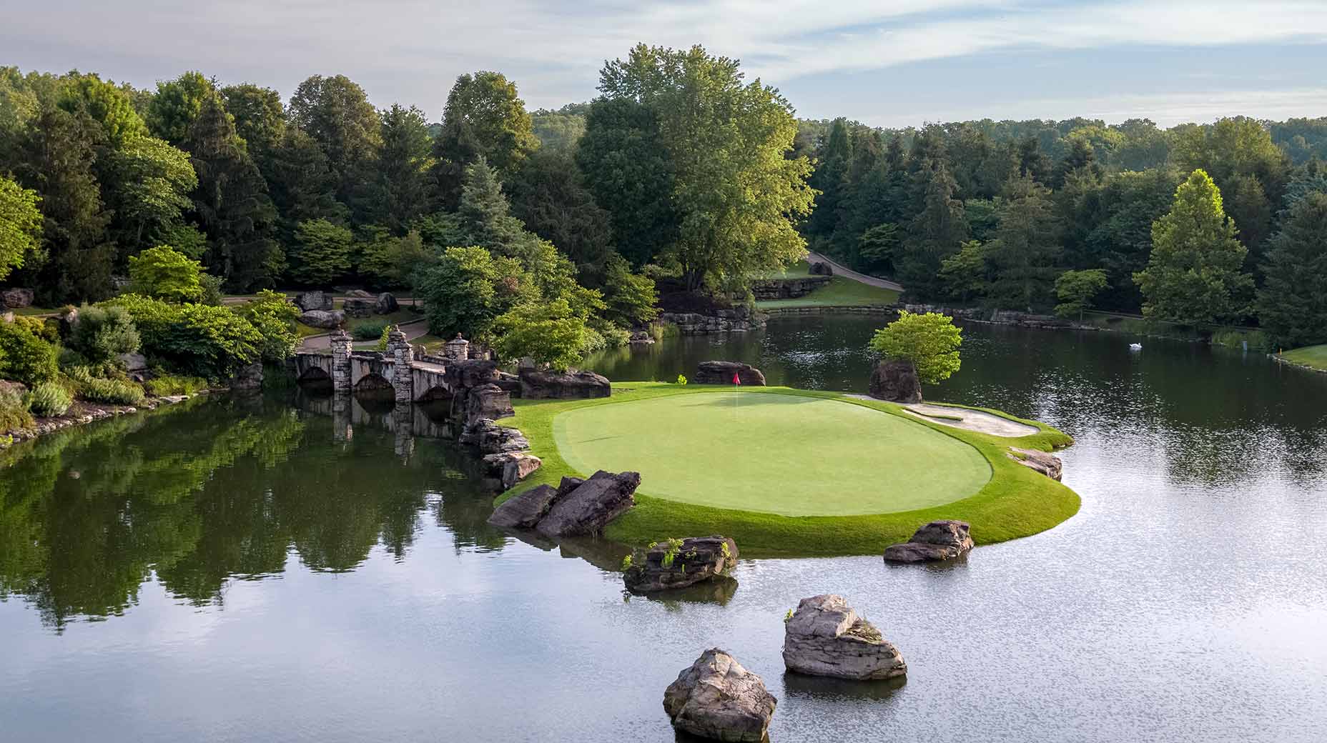 The Top of the Rock par-3 course at Big Cedar Lodge.