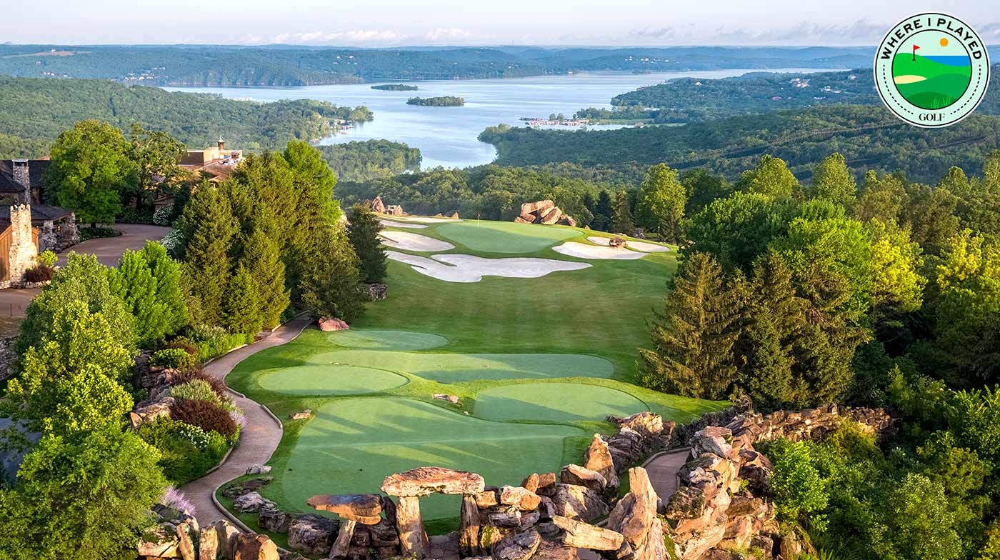 The Top of the Rock par-3 course at Big Cedar Lodge.