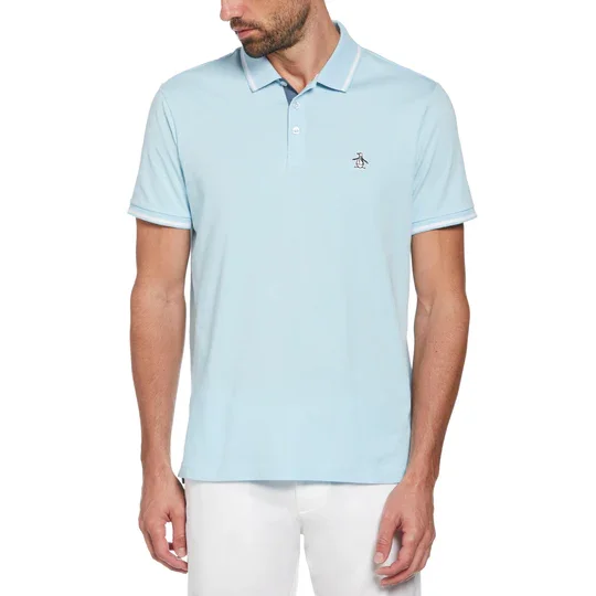 Original Penguin Men's Contrast Tipping Short Sleeve Polo