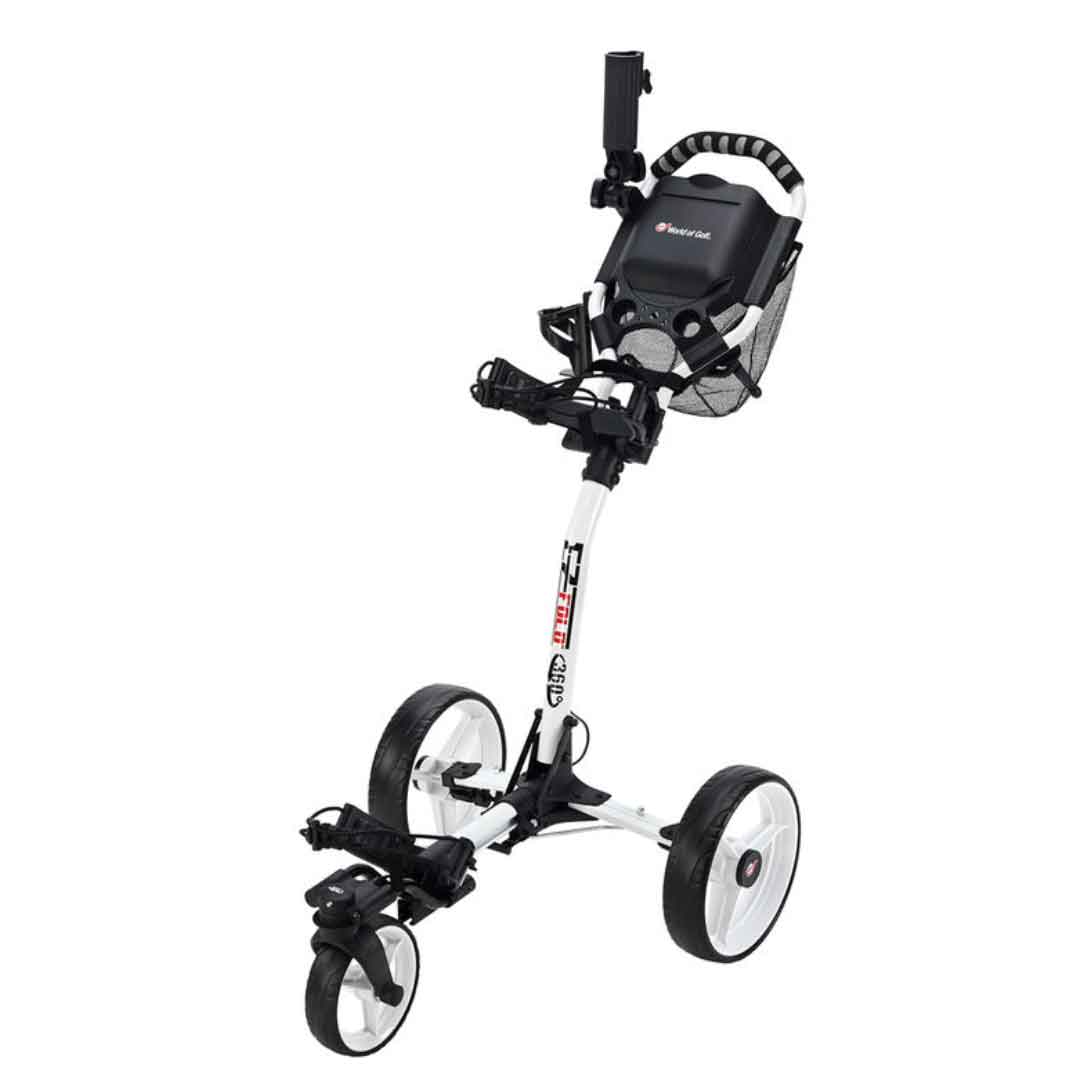 Golf Gifts & Gallery EZ Fold 360 Wheel Push Cart
