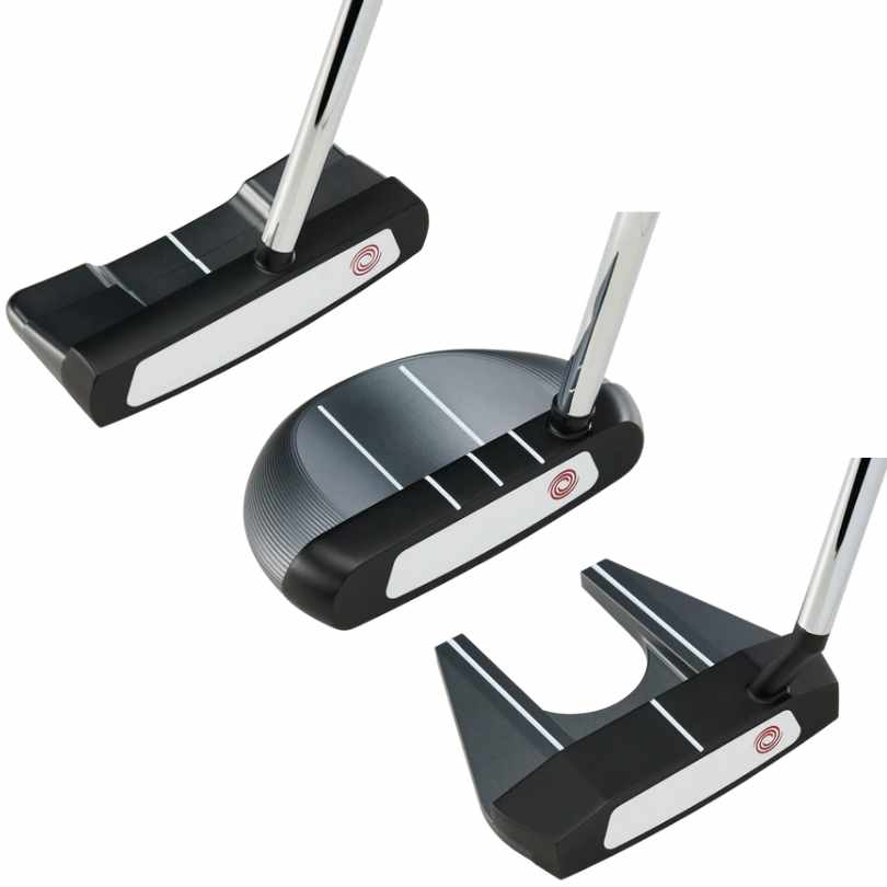 Odyssey Tri-Hot 5K putter collection, available in various styles.