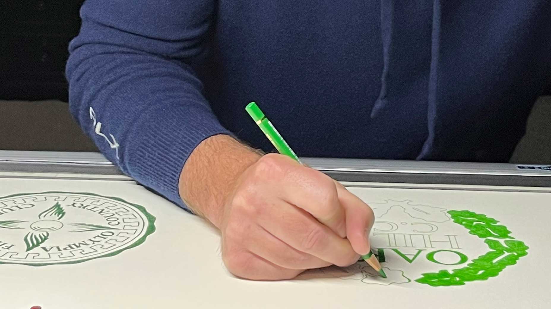 chandler withington drawing his art