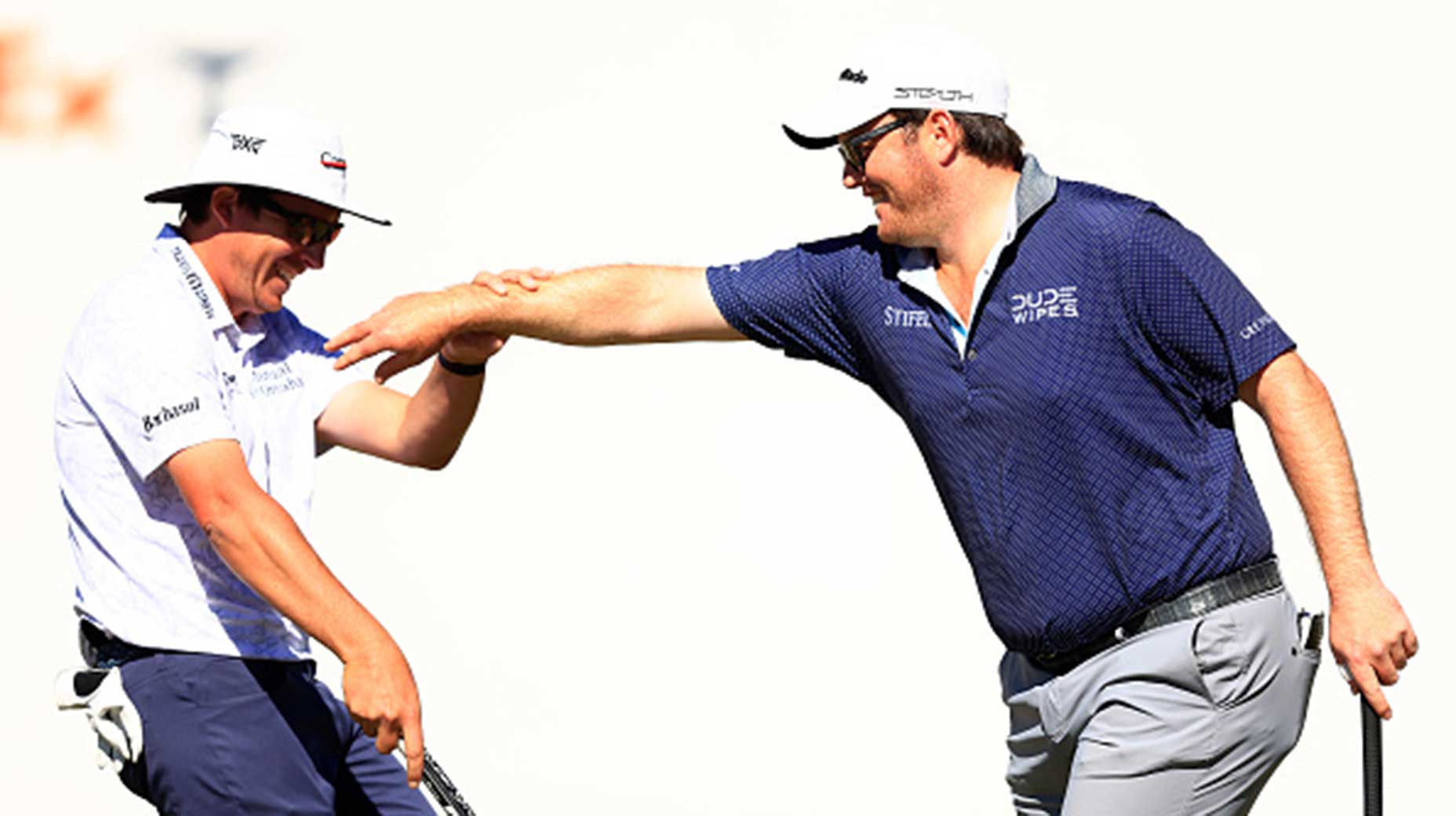 Joel Dahmen, Harry Higgs break down famous WM Phoenix Open celebration