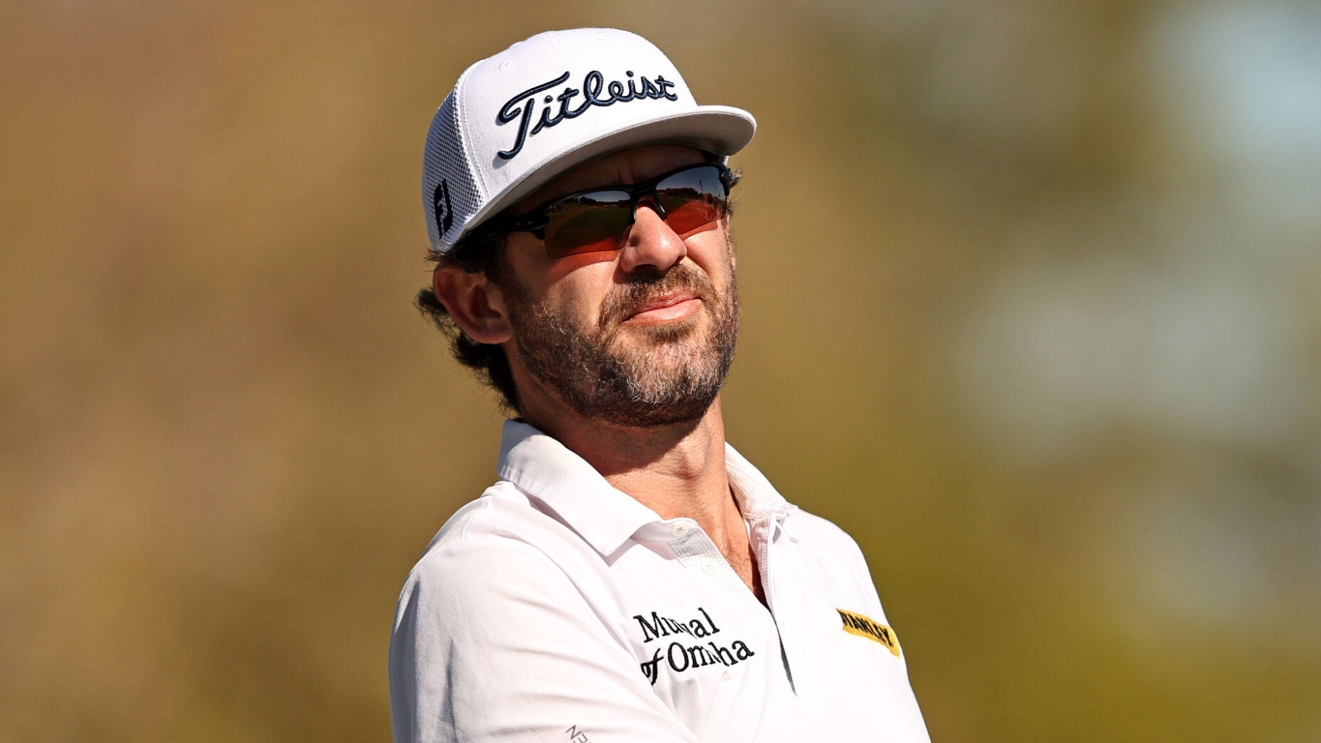 Lanto Griffin plays shot at 2023 Shriners Children's Open