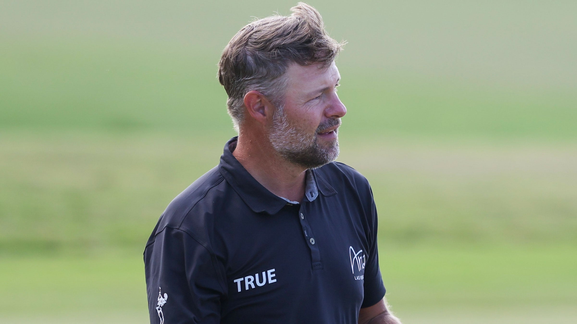 ryan moore on a green during the second round of butterfield bermuda championship