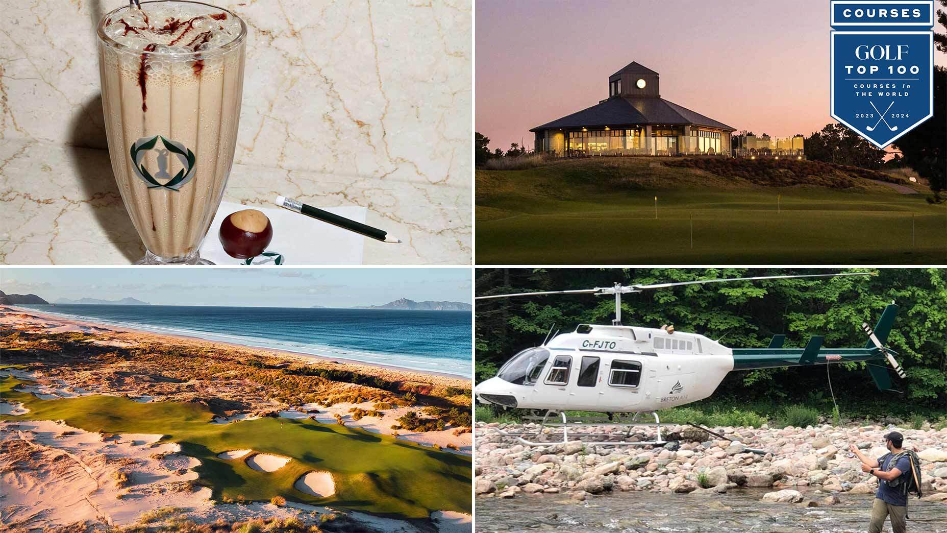 100 best off-course amenities from our all-new Top 100 Courses in the World