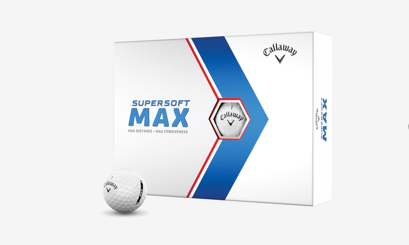 Callaway supersoft MAX oversized golf ball