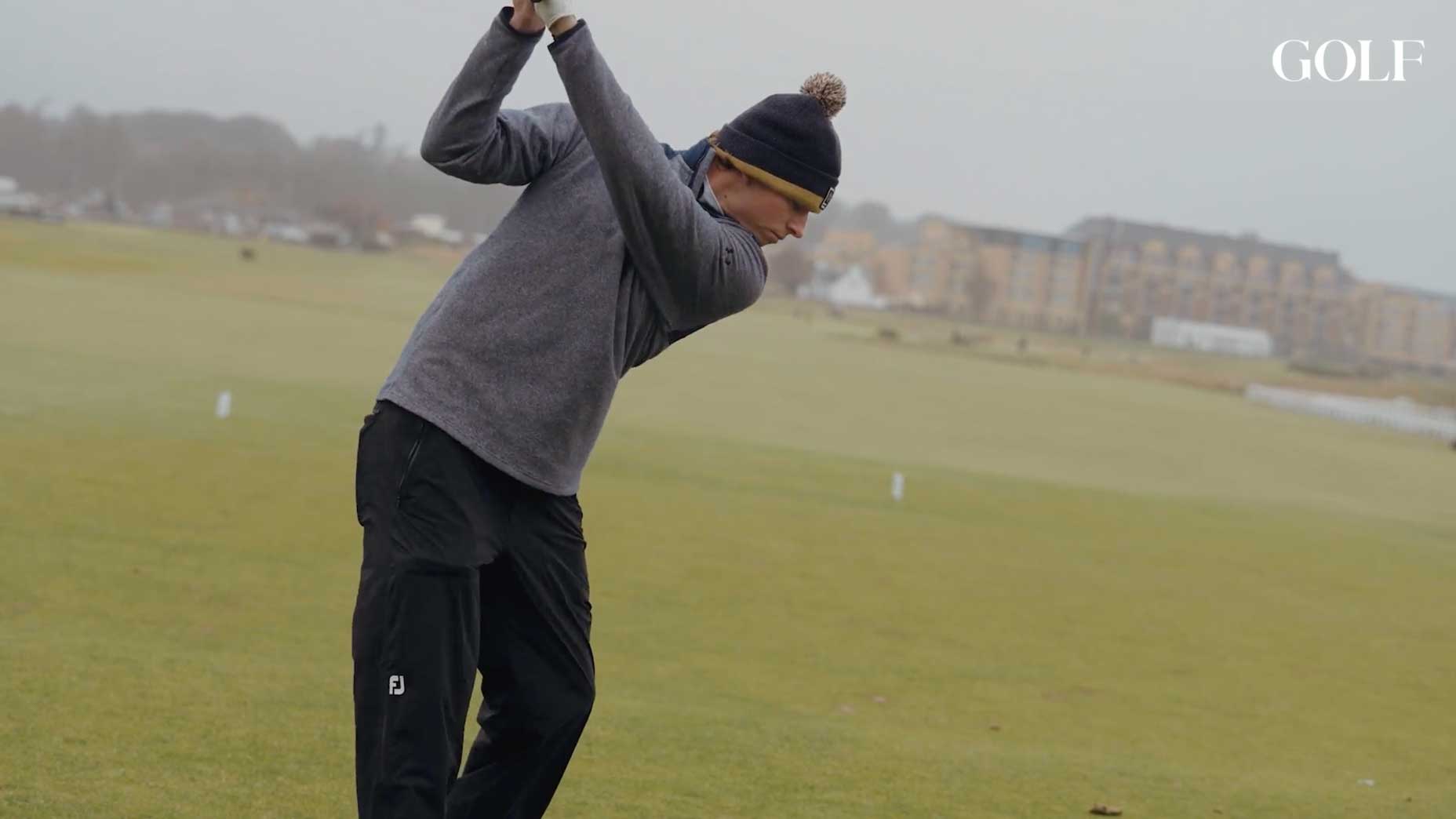 Notre Dame golf teams got to compete at the Old Course at St. Andrews.