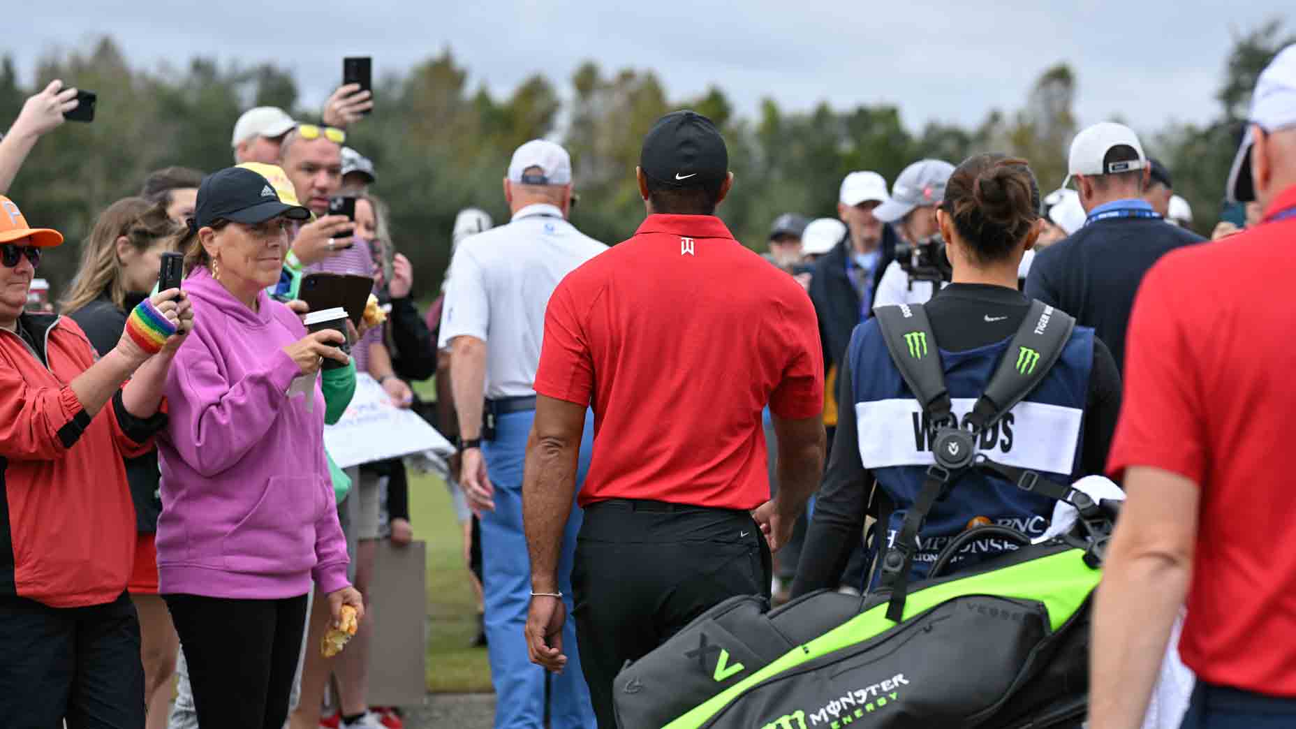 Wait ... was Tiger Woods quoting Top Gun … to daughter Sam in PNC parking lot?