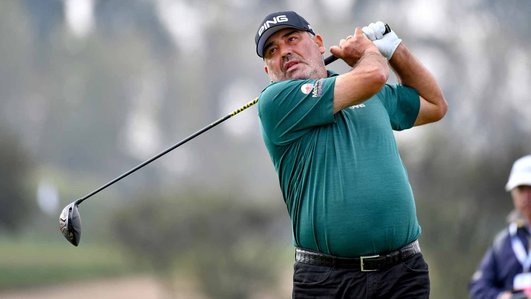angel cabrera swings during the 2019 PGA TOUR Latinoamérica Abierto de Chile 2019 presentado por VOLVO at Club de Golf Mapocho