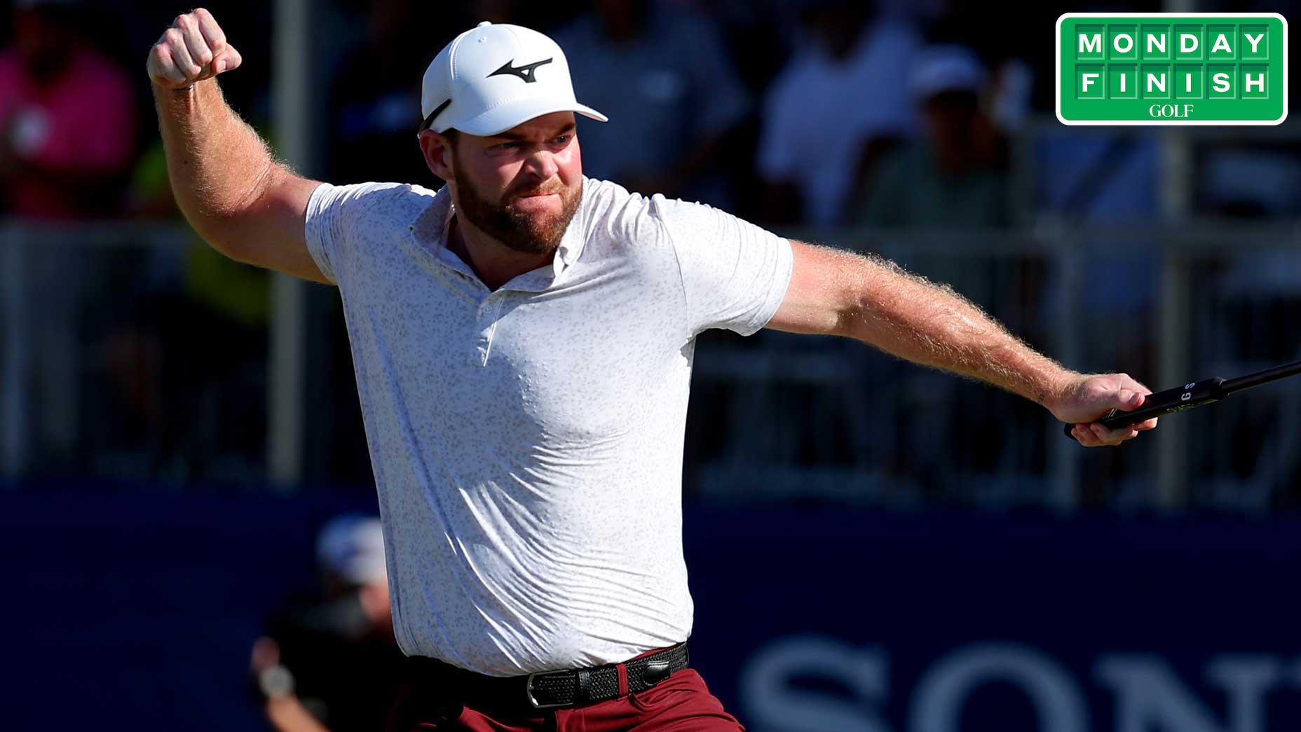 Grayson Murray's winning birdie putt came with a fierce celebration.