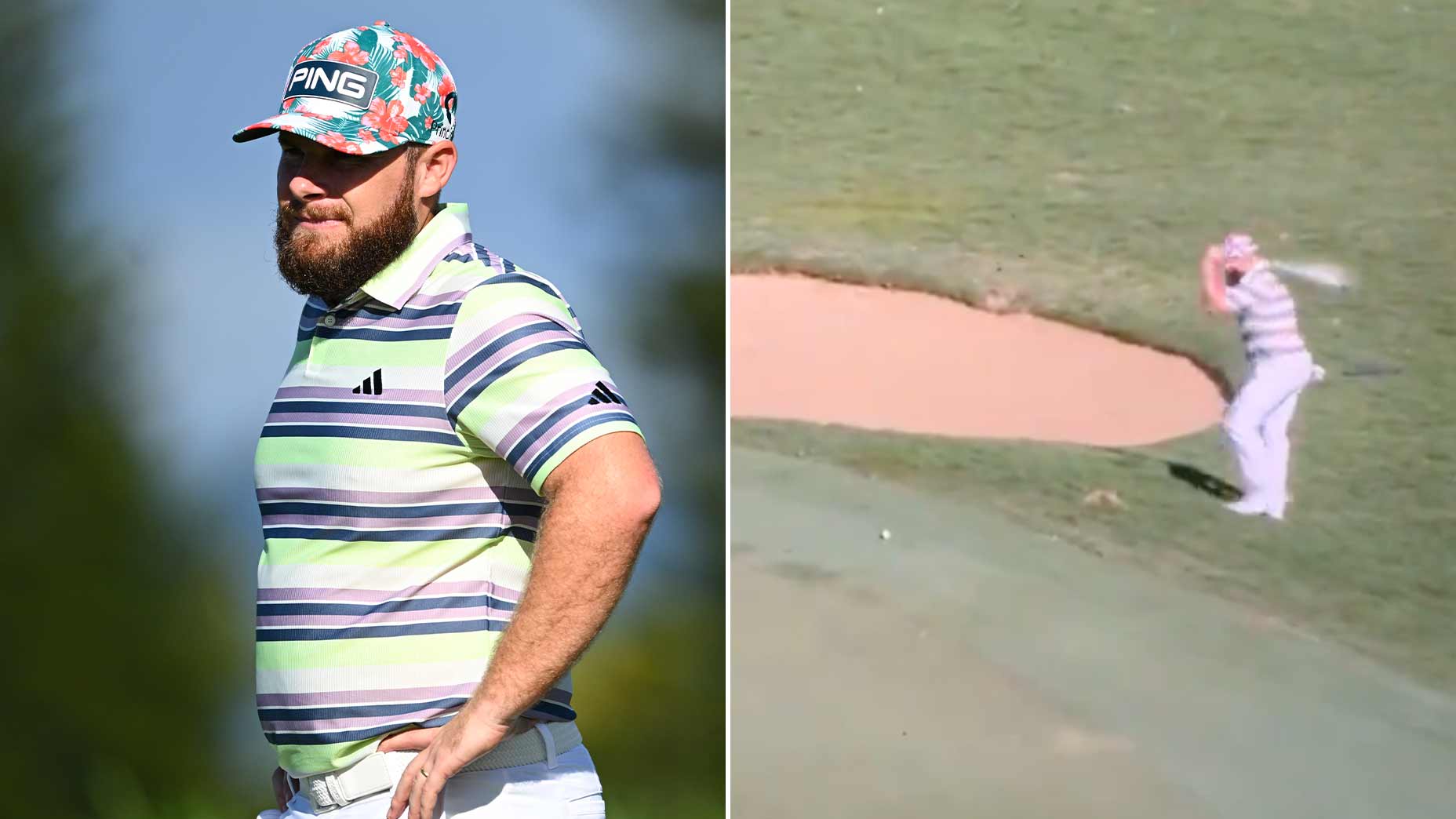 Tyrrell Hatton’s 62? It had 10 birdies, 2 club slams and 1 great quip