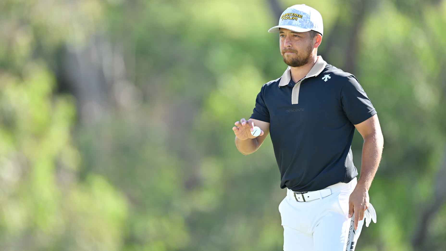 Xander Schauffele in Descente.