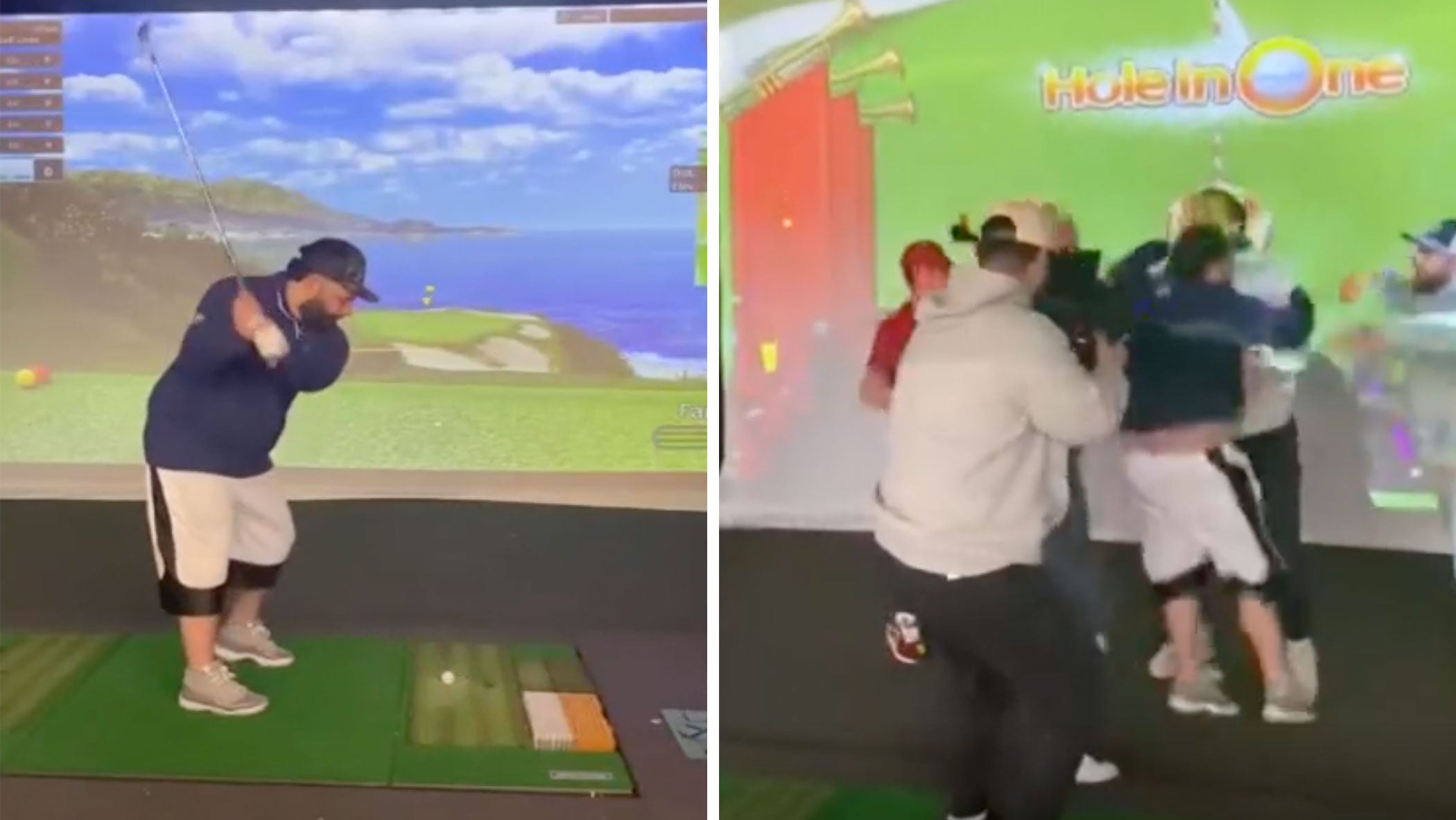 The odds of making a golf-simulator hole in one? We mined the data