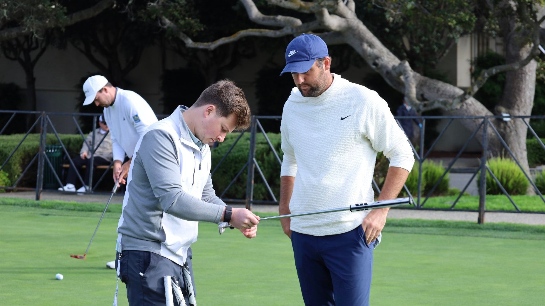 Scottie Scheffler Logan Olson putter