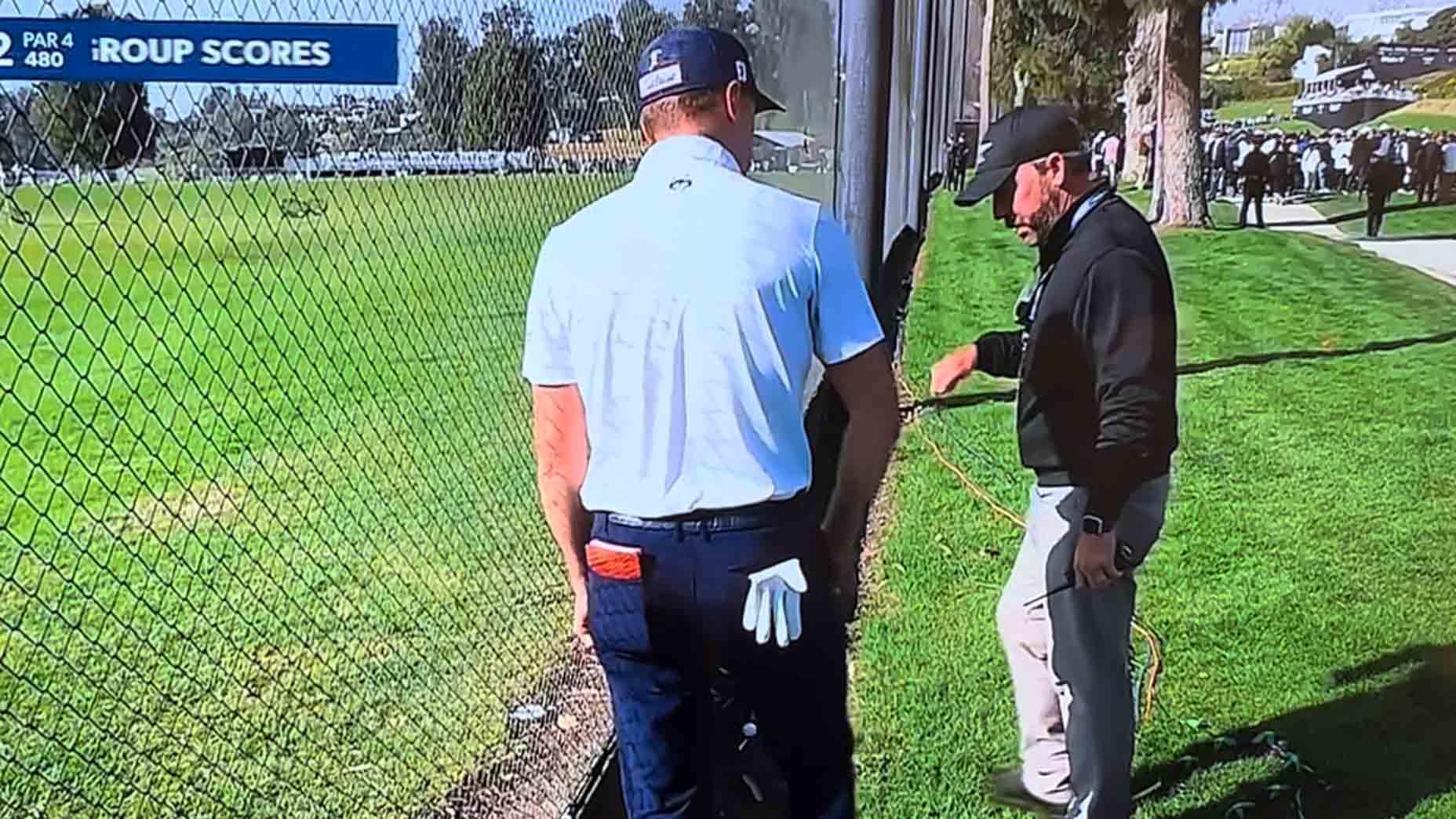 Justin Thomas, rules official