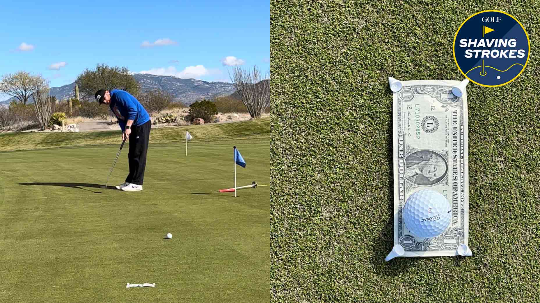 Want to dial in your stroke? This dollar bill putting drill is absolute money