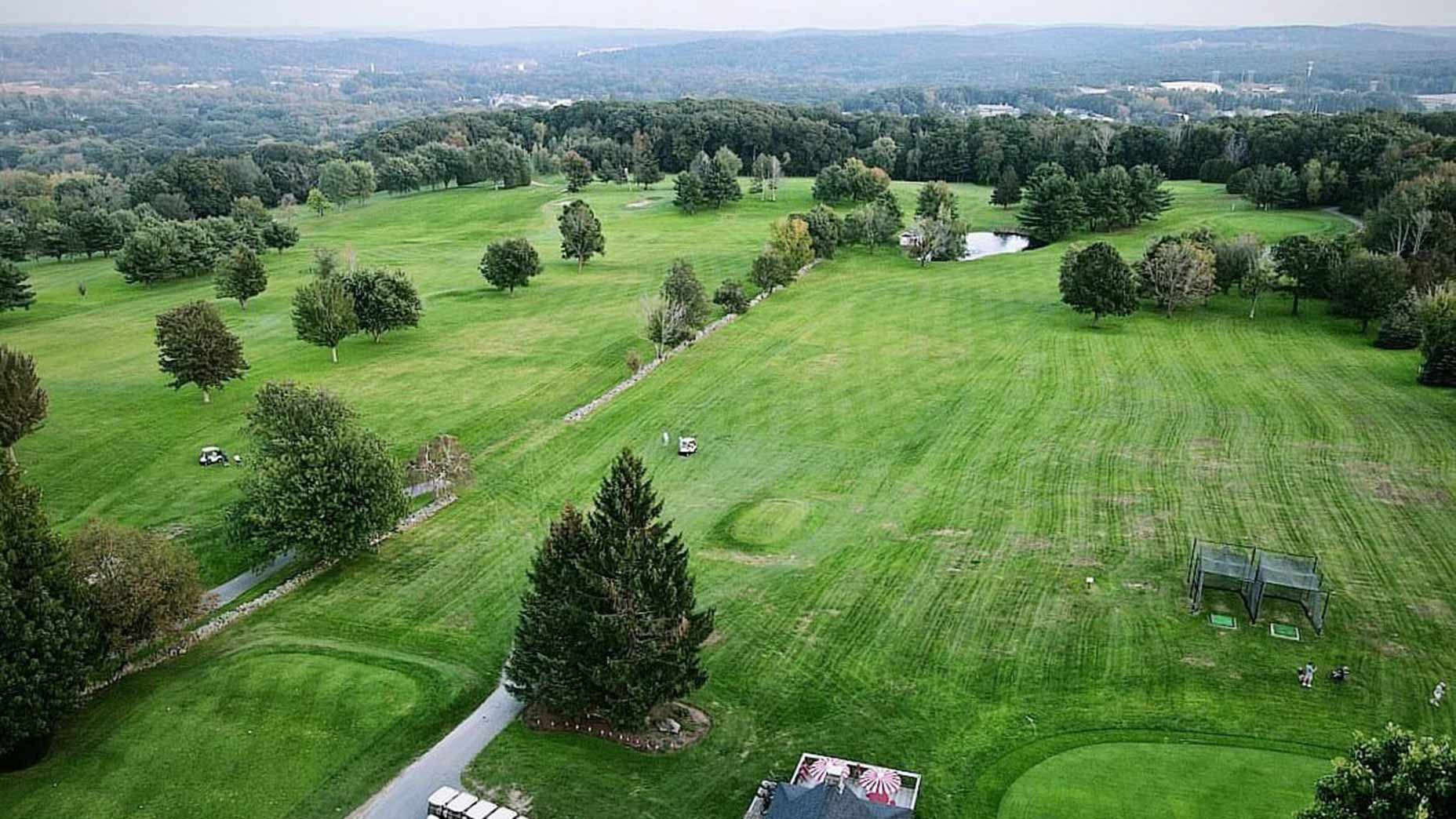 A view of Pakachoag Golf Course