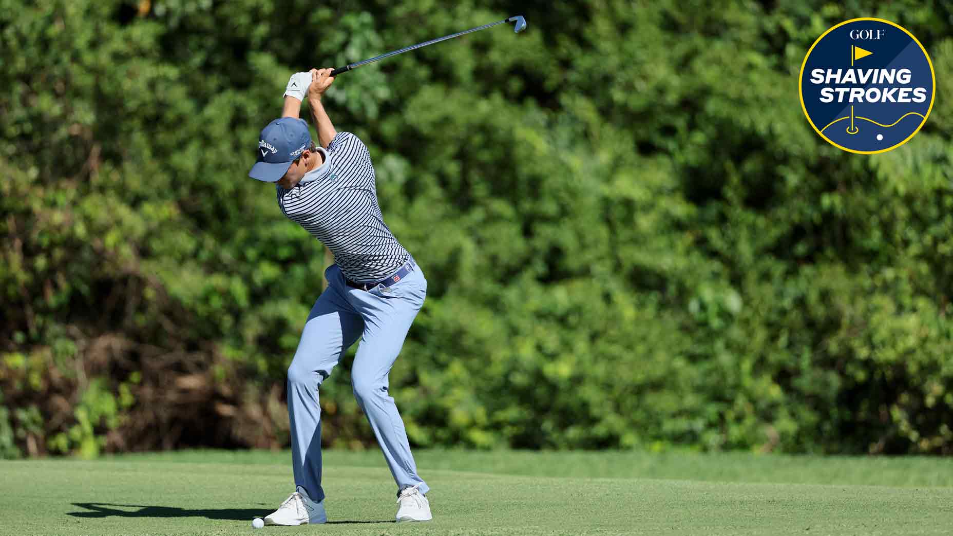 In today's Shaving Strokes lesson, GOLF Top 100 Teacher Tina Tombs shares her 4 keys for consistently striking your irons pure