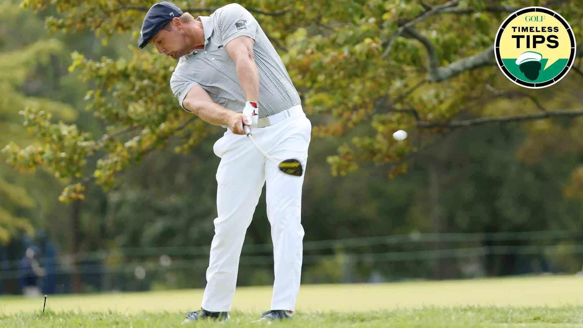 bryson dechambeau swings driver during the final round of the 2020 u.s. open