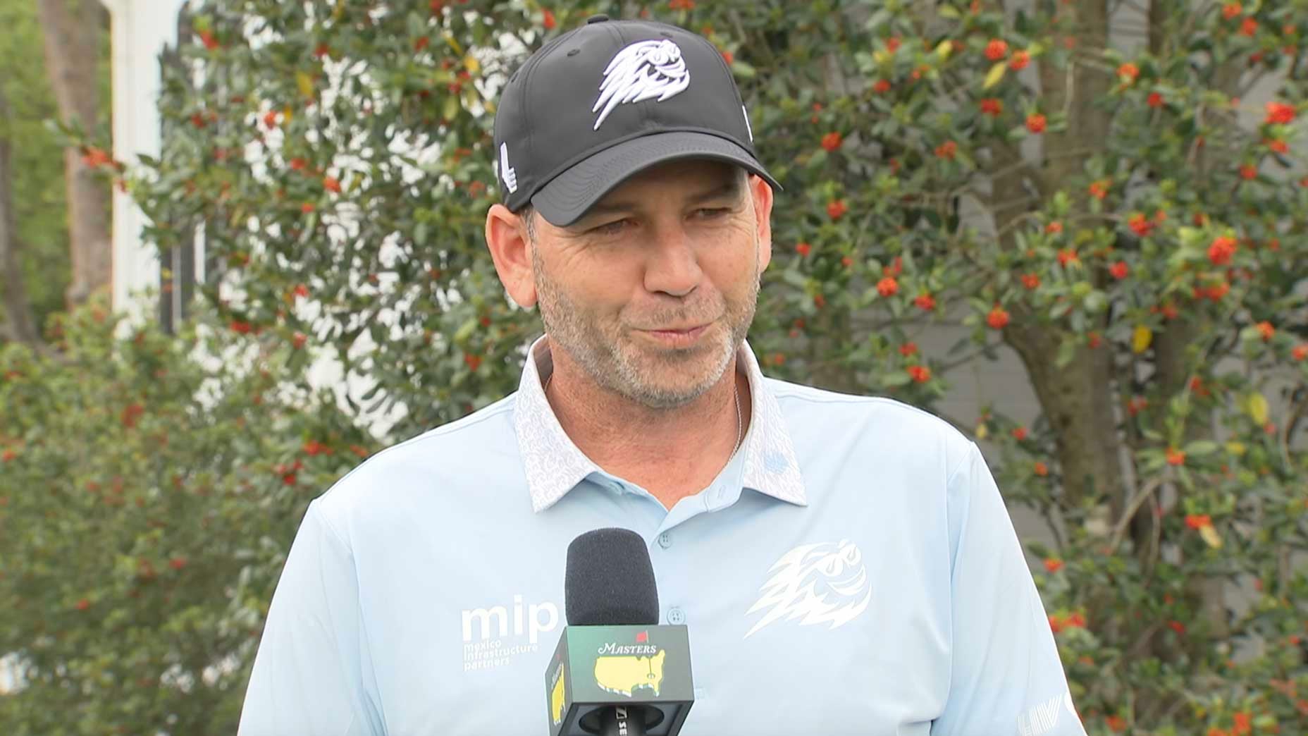 Sergio Garcia at the 2024 Masters