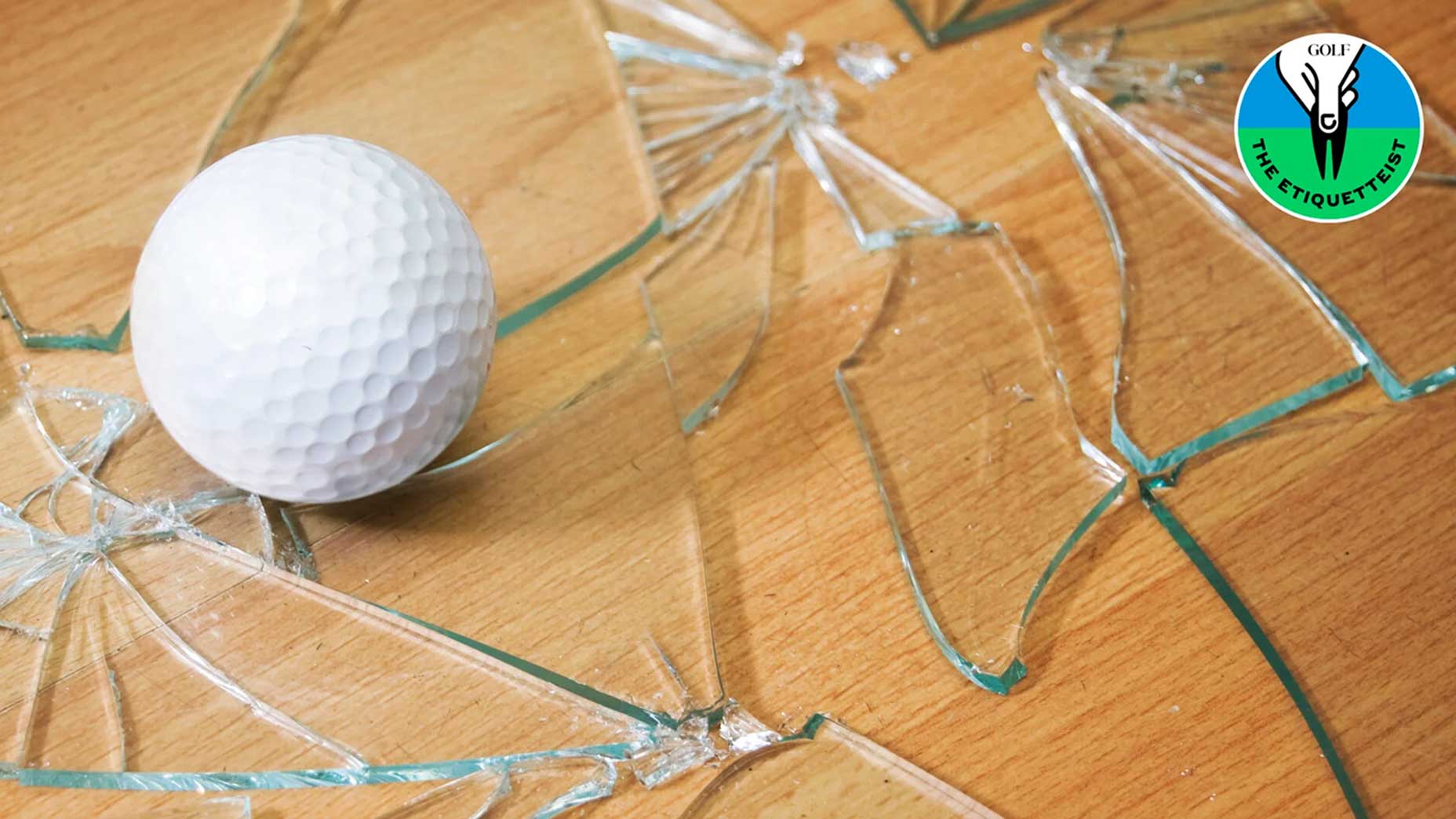If your errant shot hits a house, what's your responsibility? The Etiquetteist weighs in
