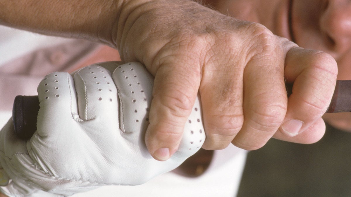 arnold palmer's golf grip