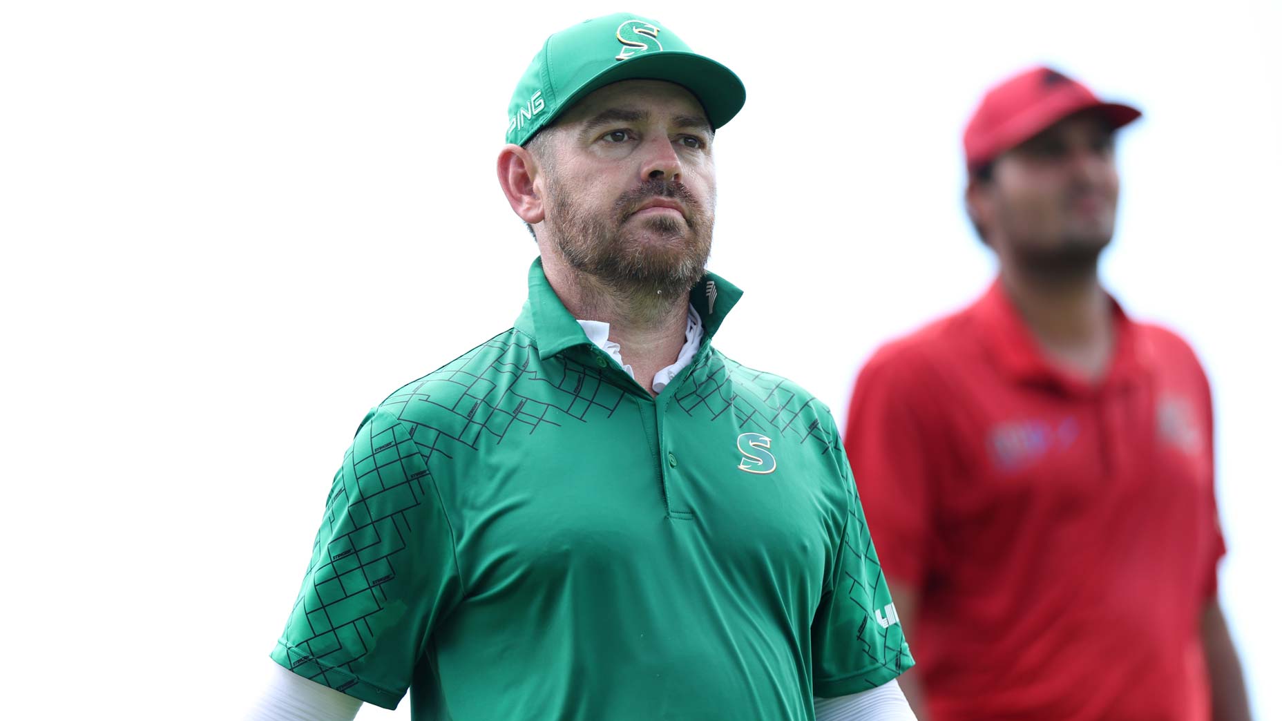 LIV golfer Louis Oosthuizen walks course at 2024 LIV Invitational Singapore
