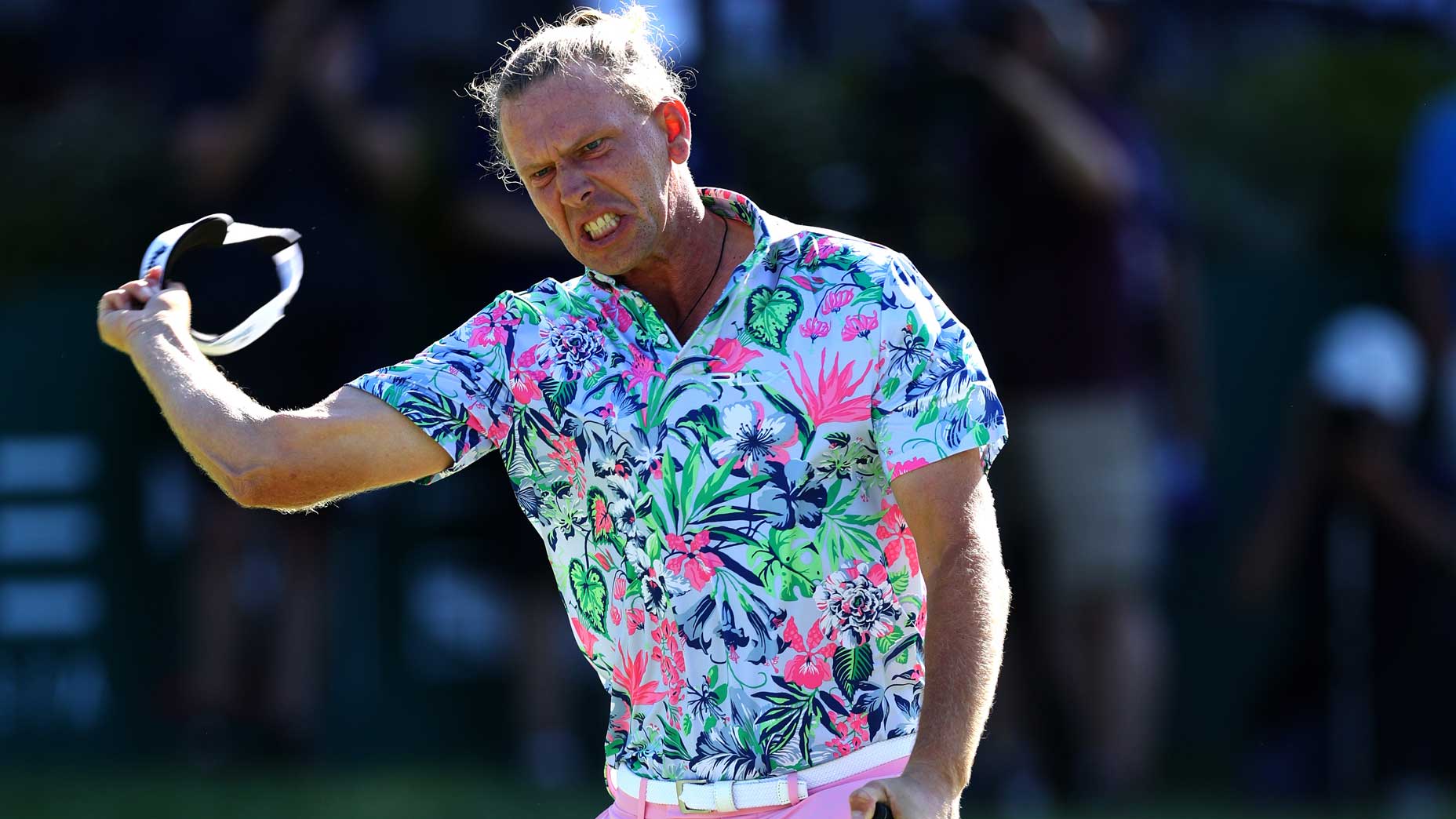 Marcel Siem knows how to celebrate a big moment.