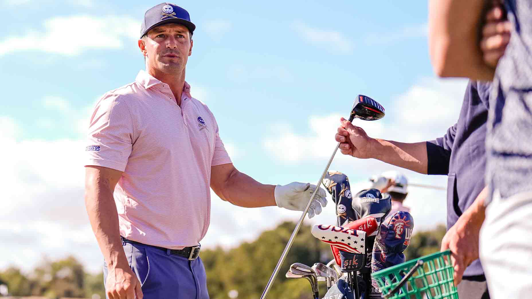 Bryson DeChambeau says 1 thing stresses him out on the practice range