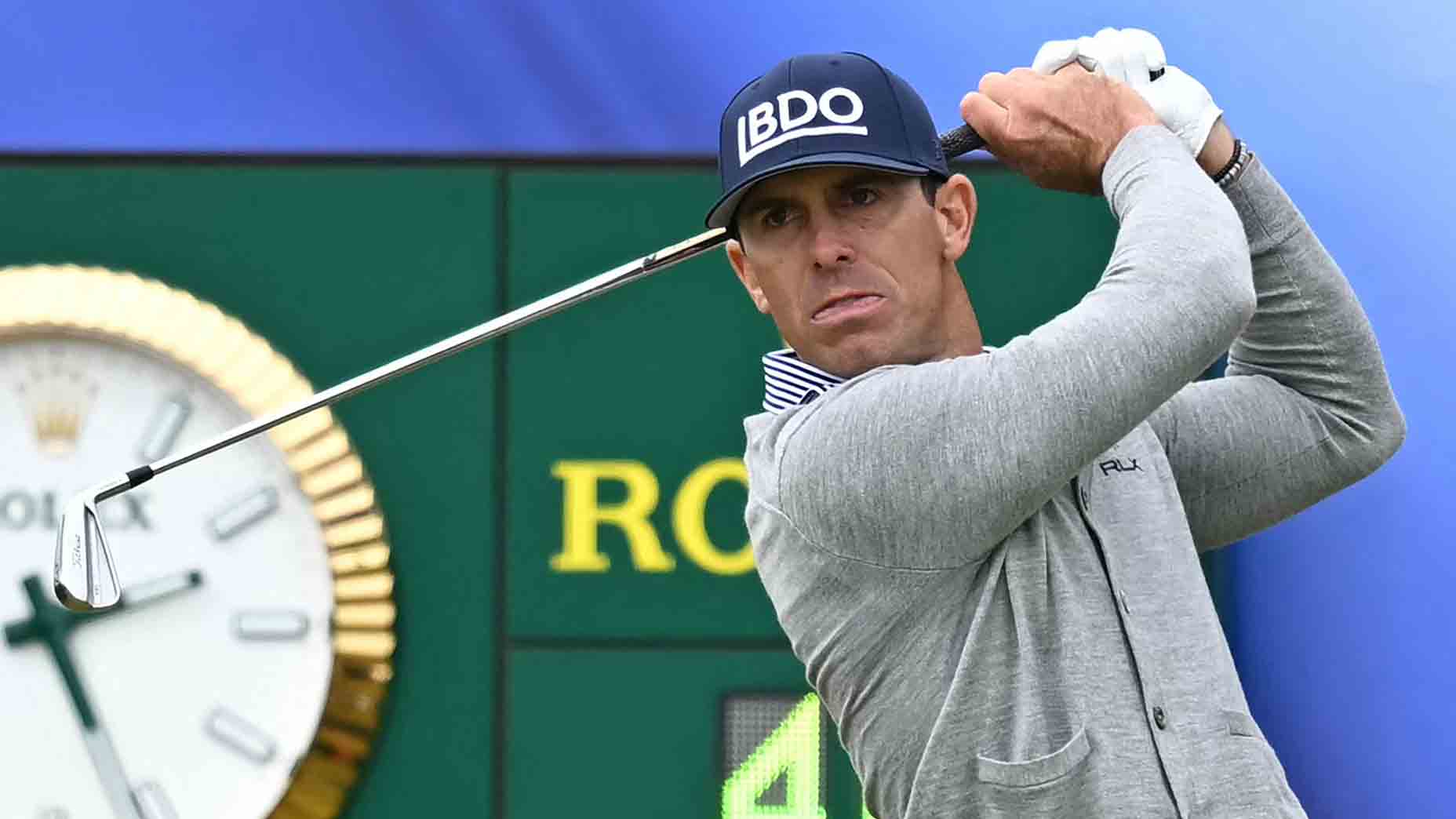 Billy Horschel, and 12 words to a defeated pro that tell us something more