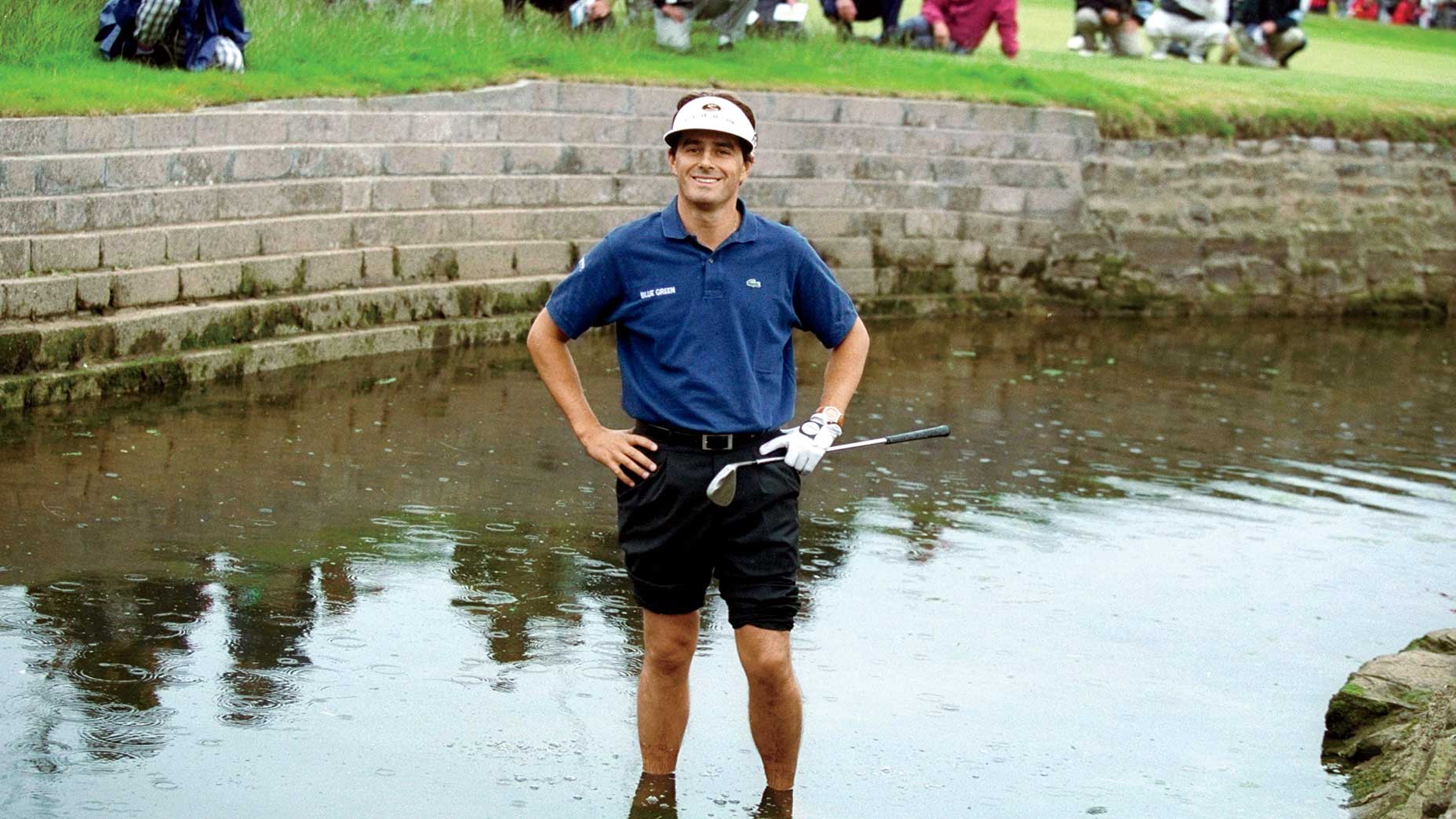 Jean Van de Velde’s moment of infamy involved several wayward swings, some questionable course management, frayed nerves and a sloppy Barry Burn.