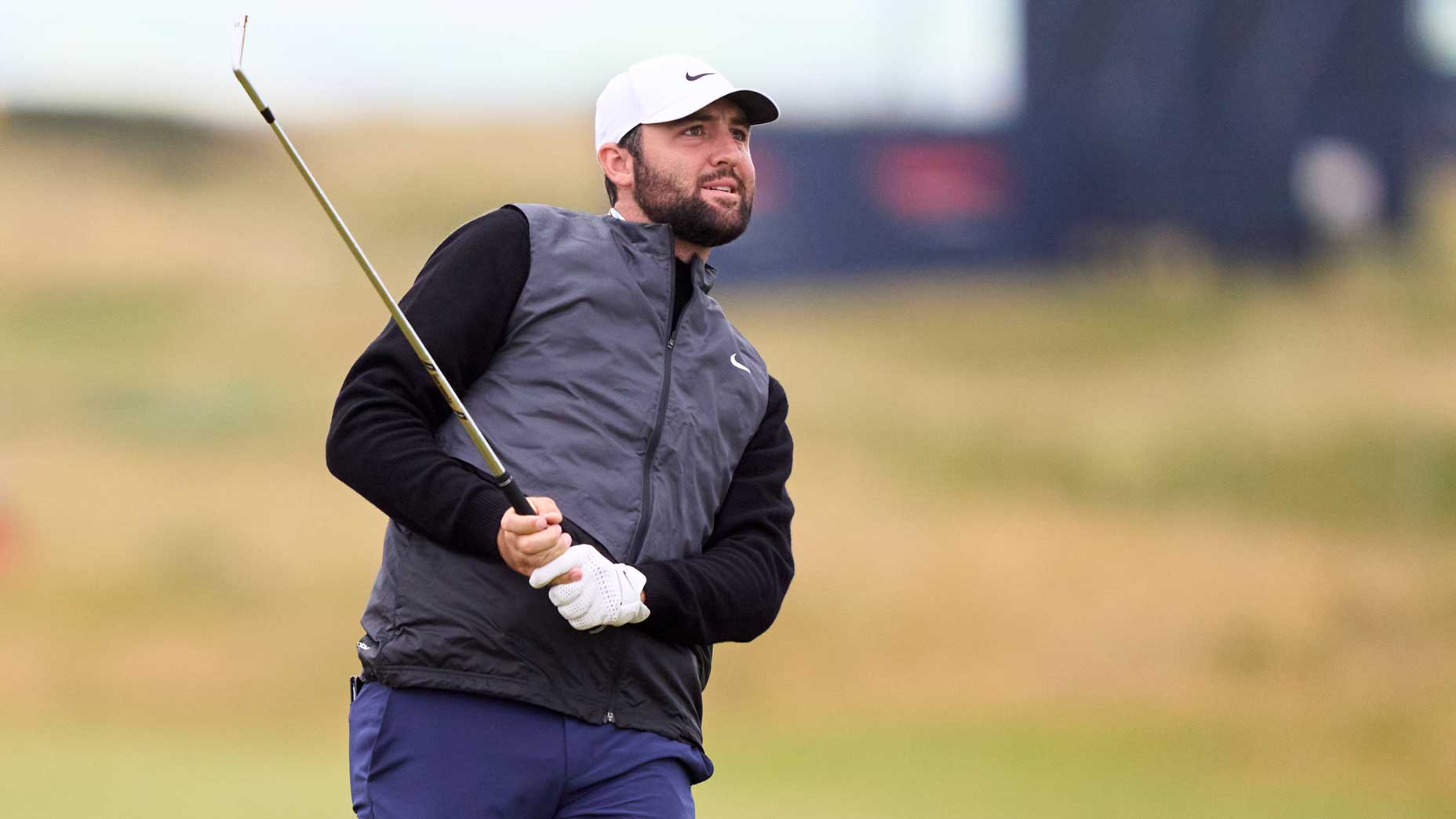 Scottie Scheffler at Royal Troon.