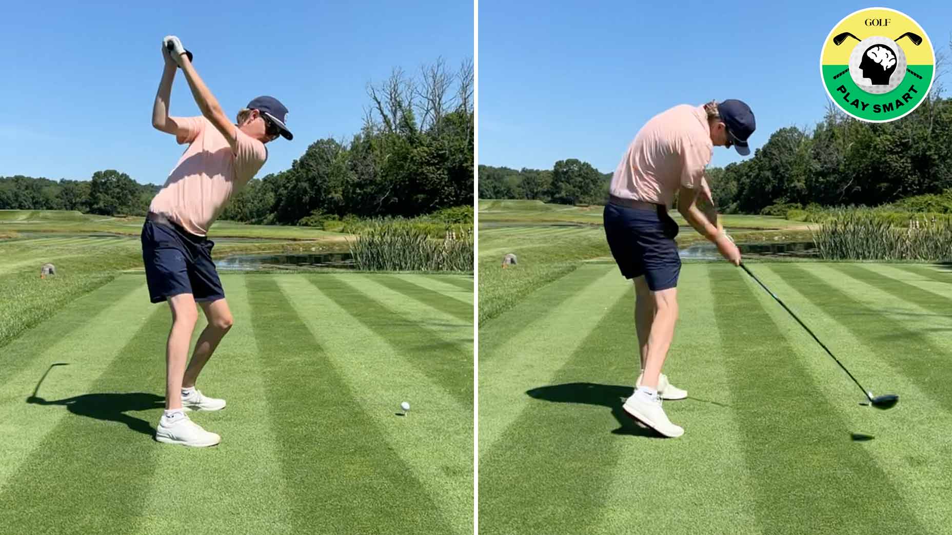 zephyr melton swings a driver