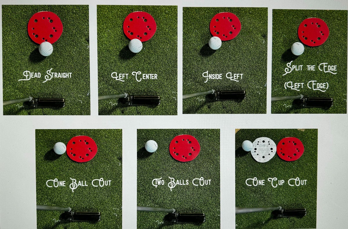 john woods's putt reading guide