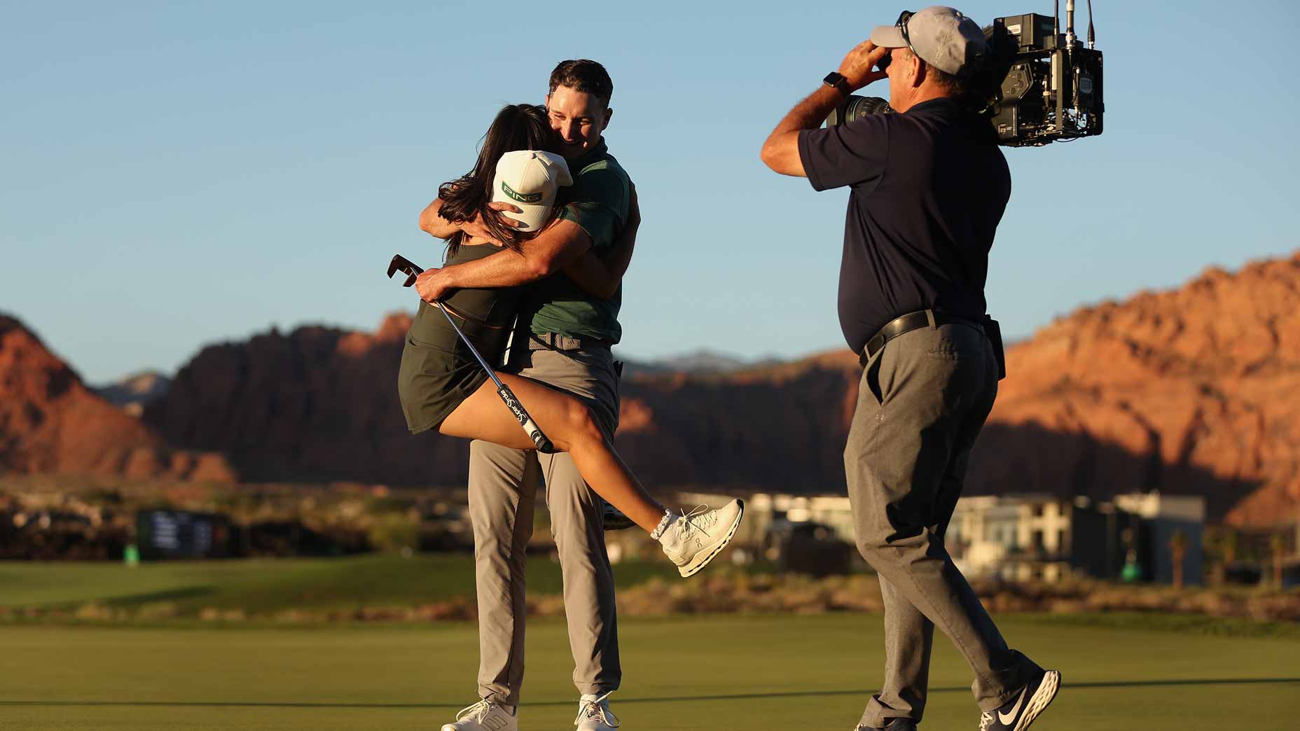 Here's how this PGA Tour rising star celebrated his first win 