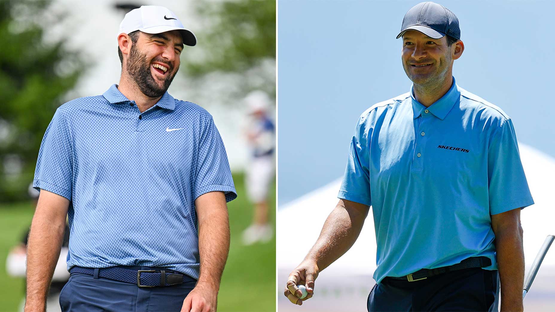 'This isn't fair!' The hilarious way Scottie Scheffler trolls Tony Romo on the course