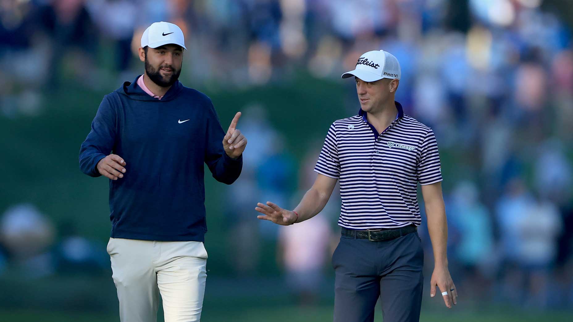 scottie scheffler justin thomas