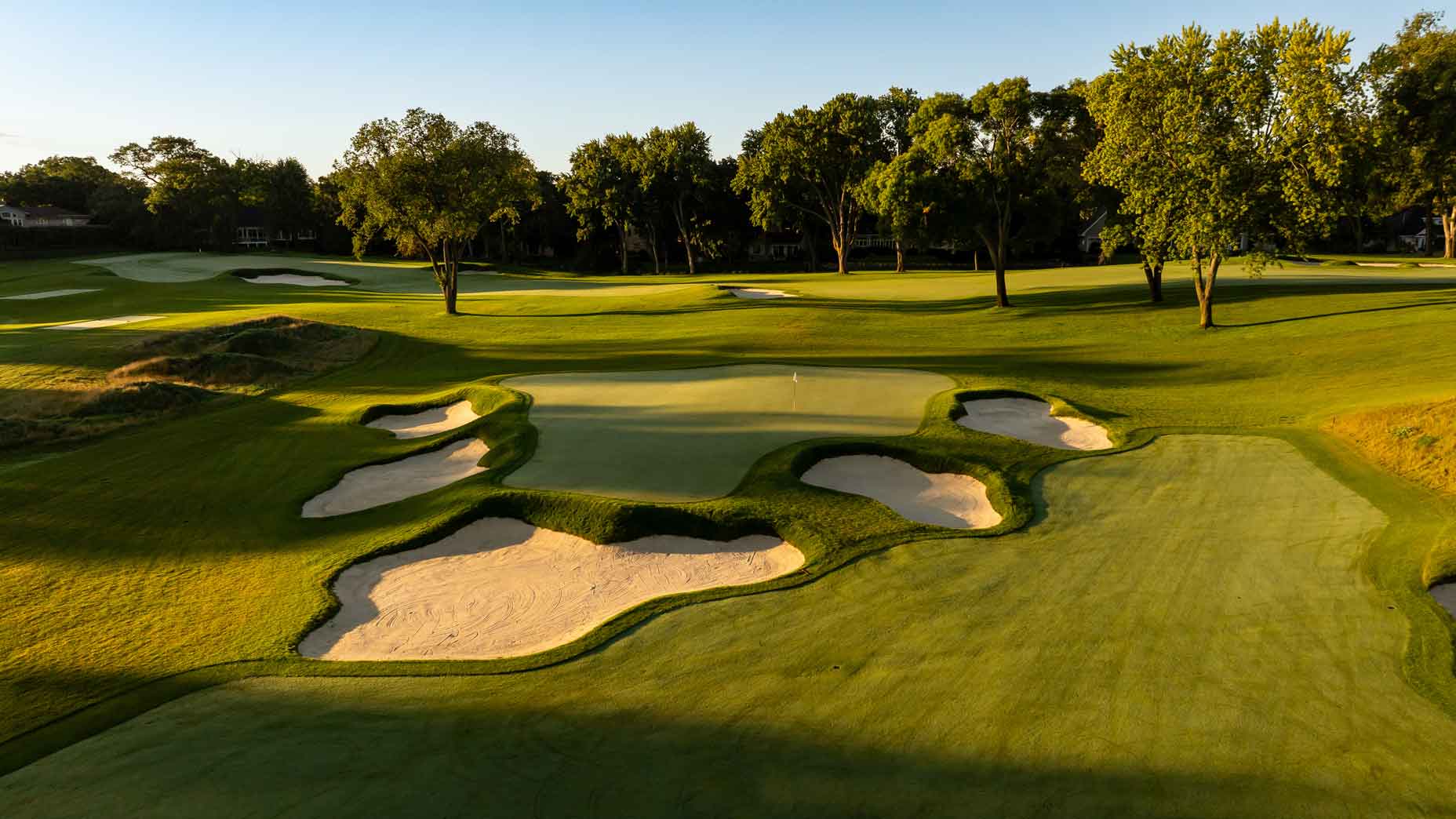 The 16th hole at Interlachen