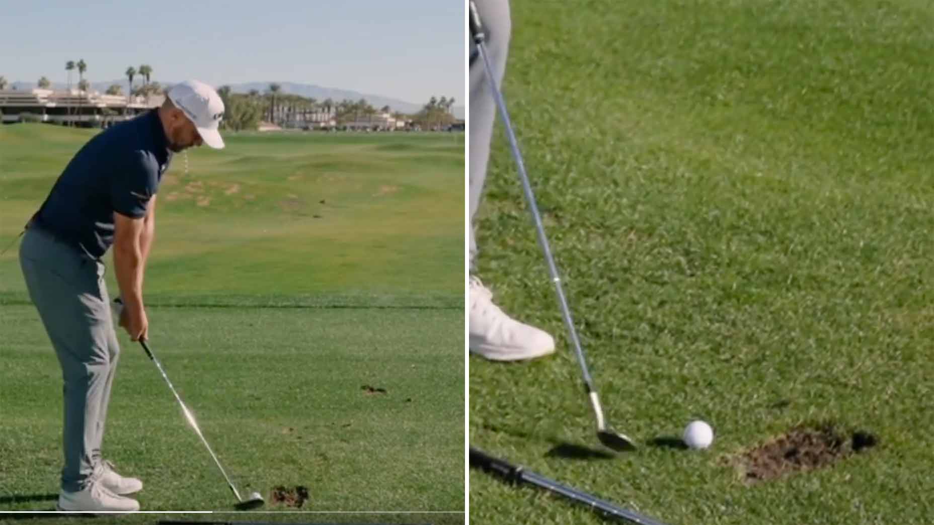 This easy drill ensures crisp contact (and lot of spin!) with your wedges