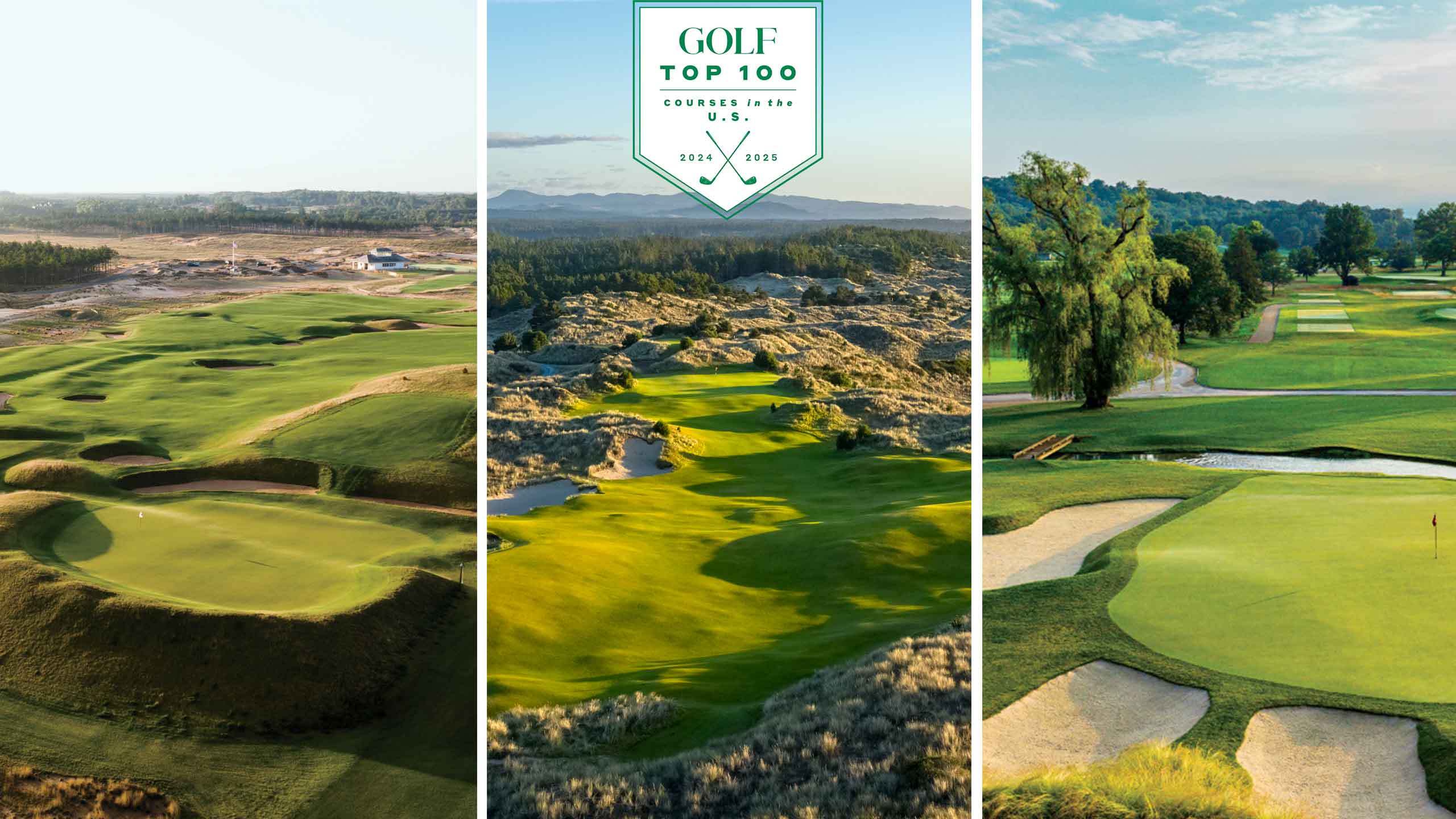 Top 100 Courses in the U.S. for 2024-25: America's finest designs, ranked