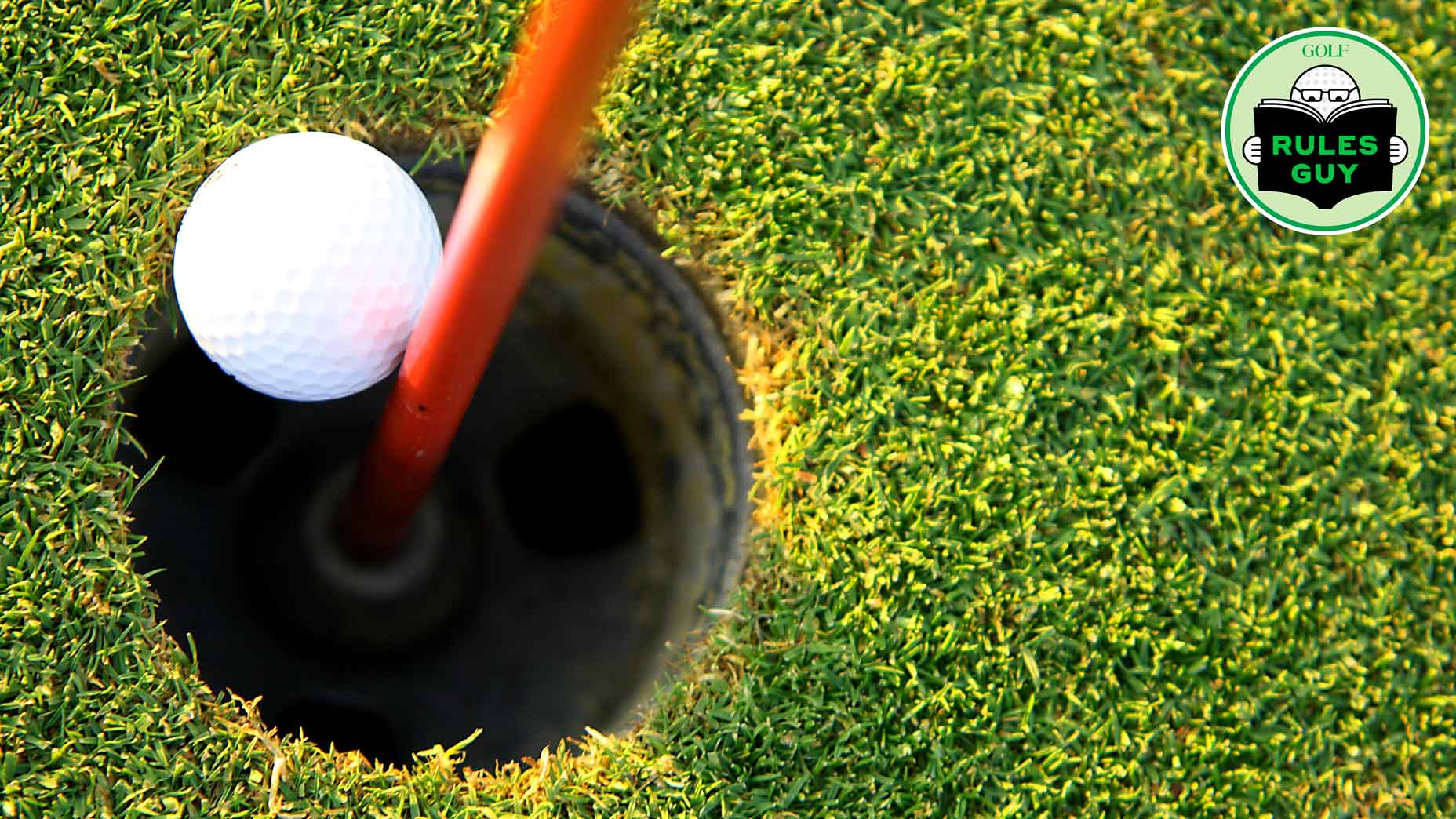 Rules Guy: How much of the ball needs to be in the cup to be considered holed?