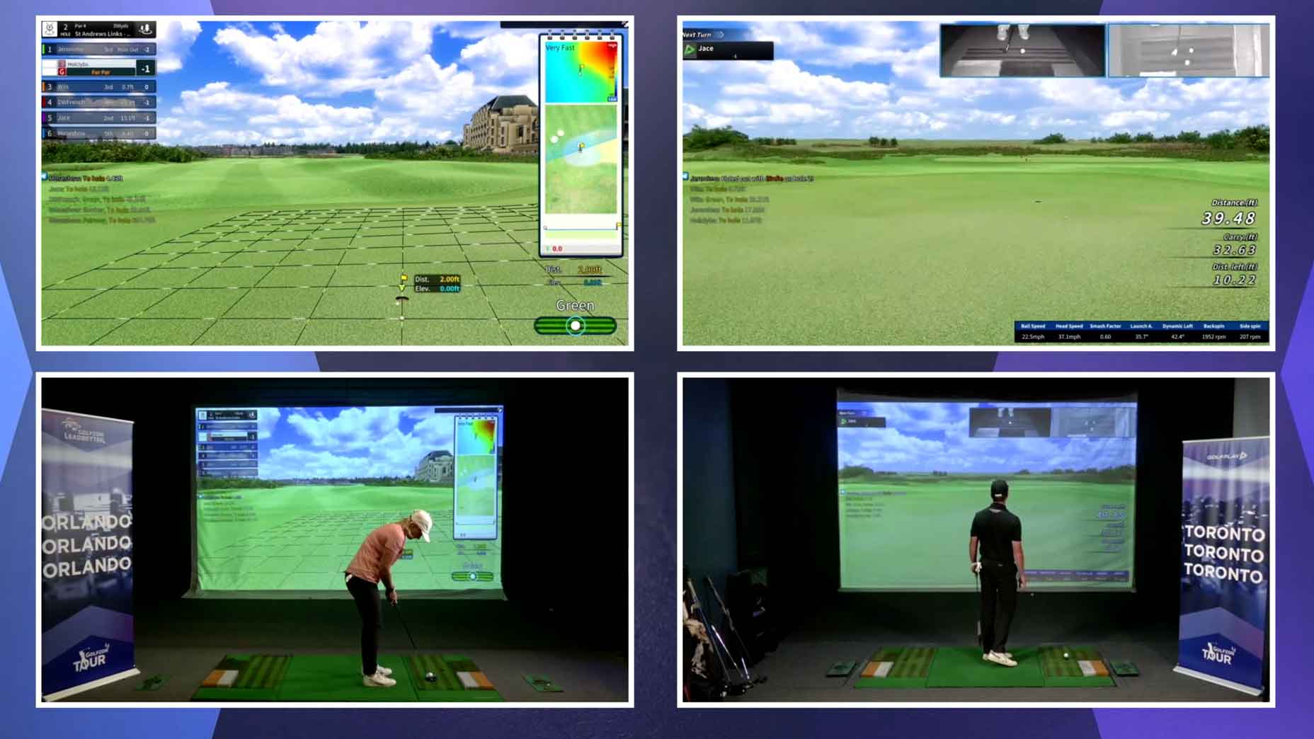 GOLFZON Tour's Team Orlando defeats Team Canada in Match 5