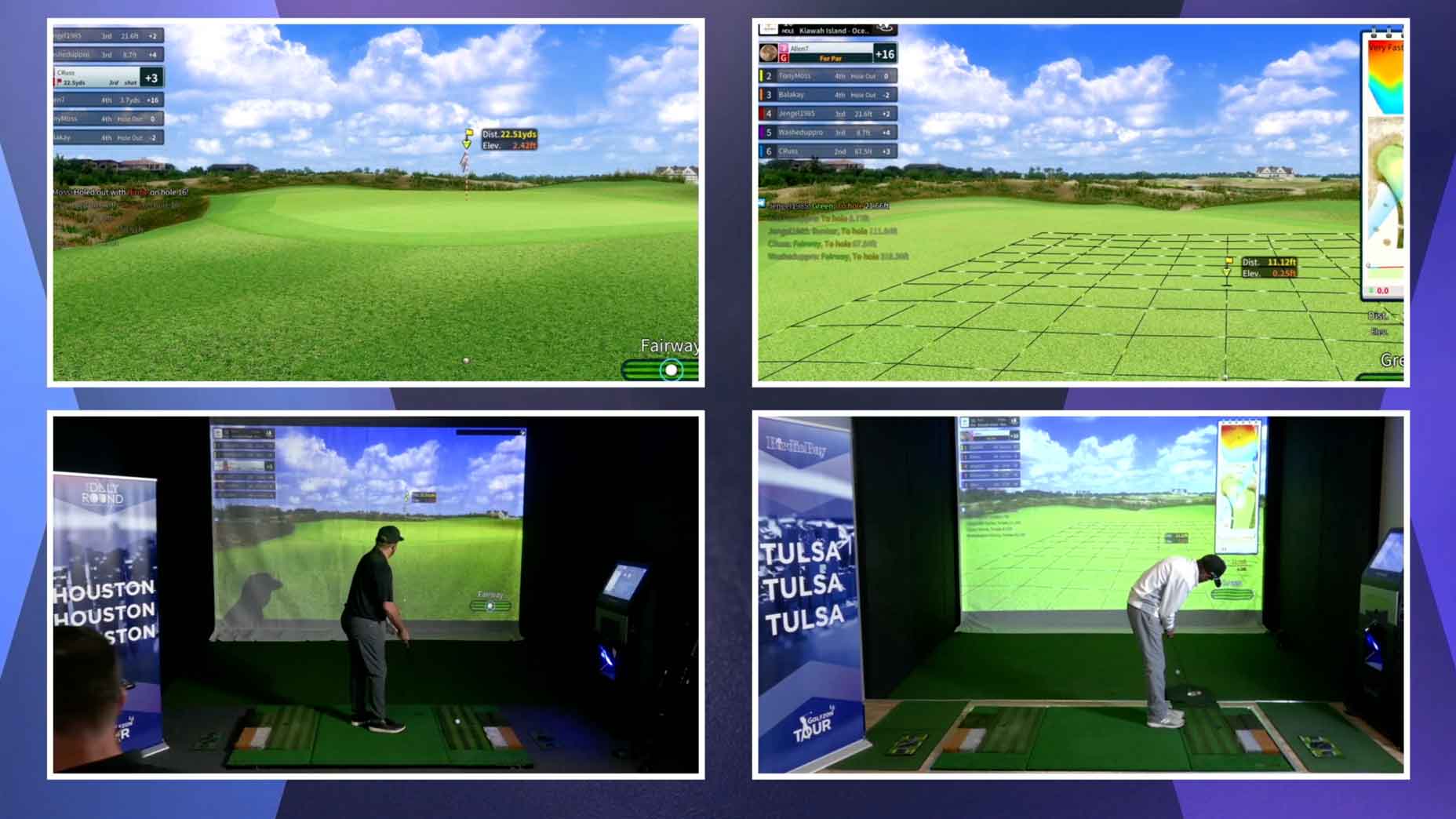 GOLFZON Tour's Team Tulsa defeats Team Houston in Match 6